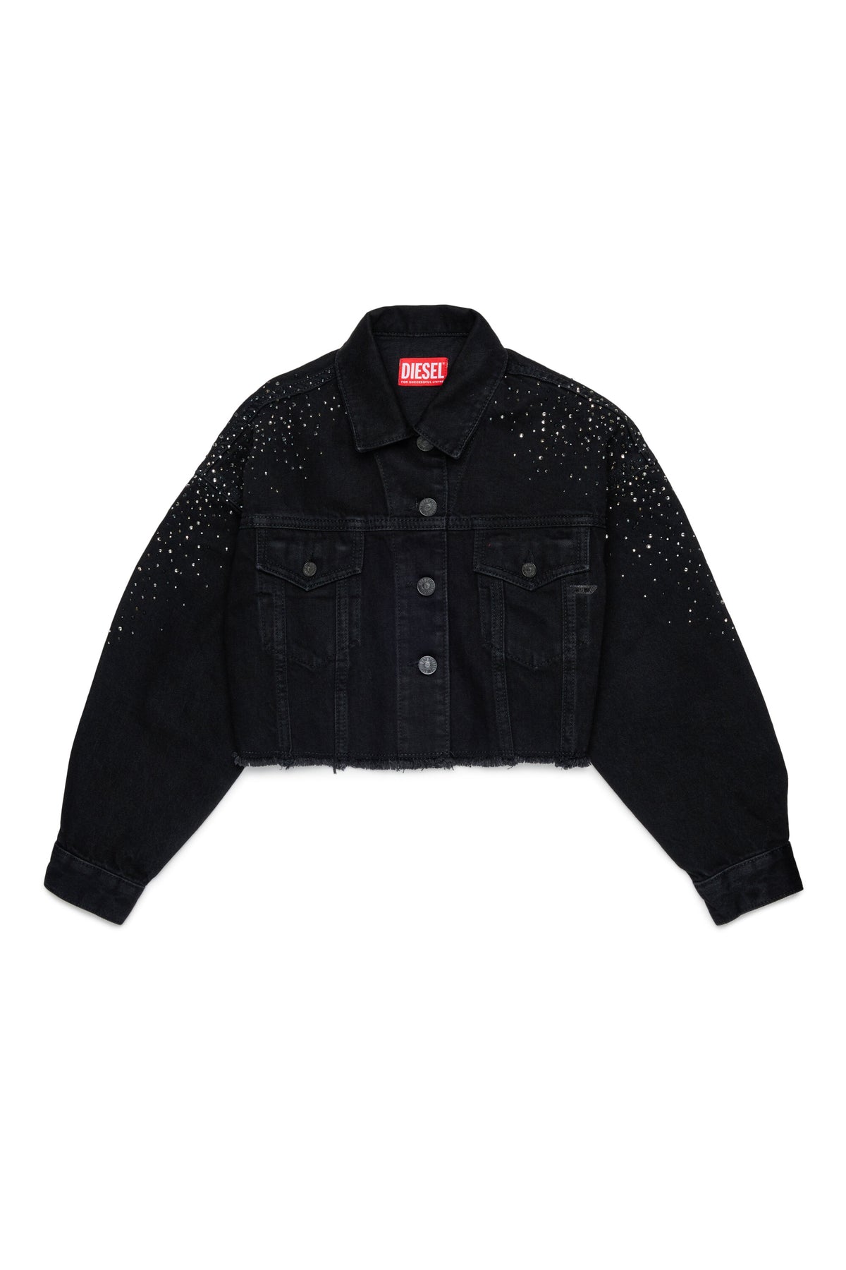 Chaqueta vaquera con aplicaciones