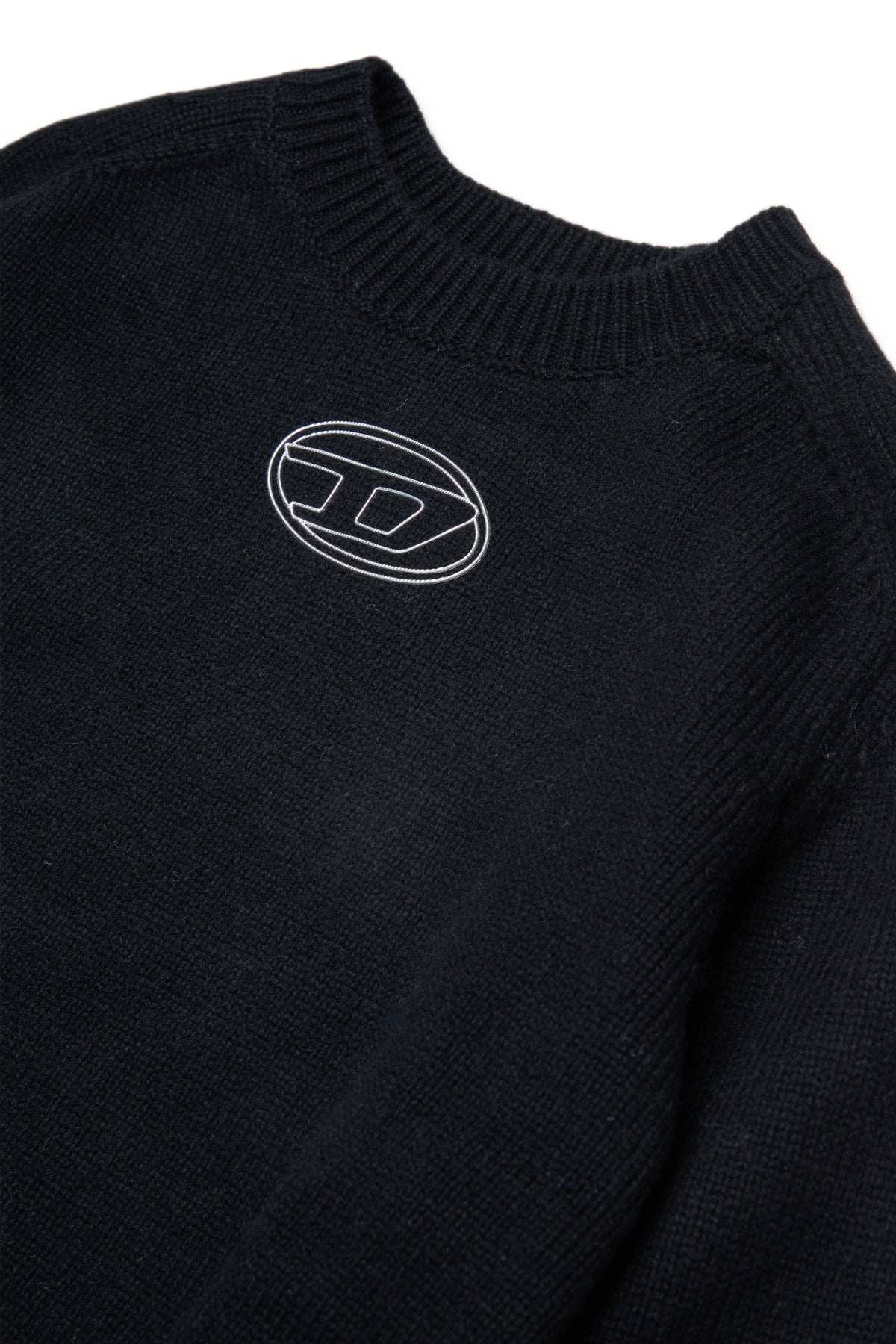 Jersey de cuello redondo con logo