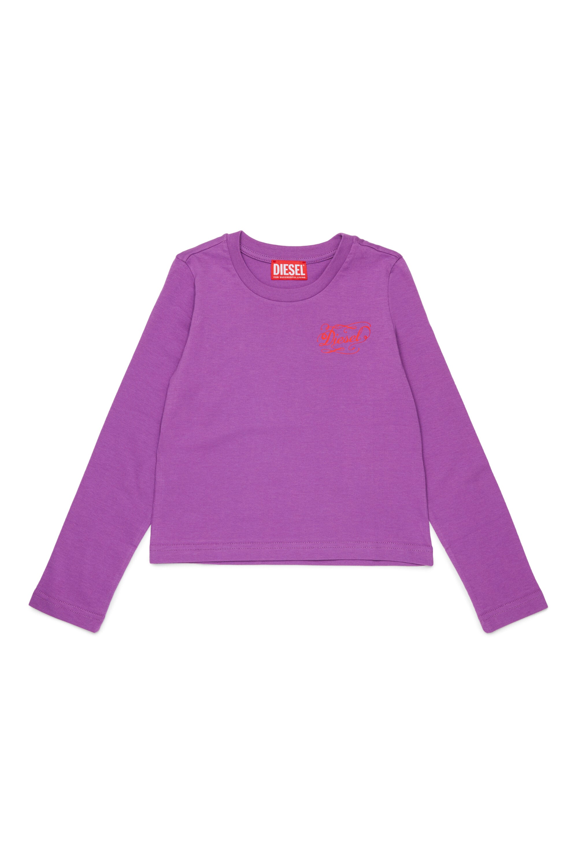 Camiseta de manga larga con logo