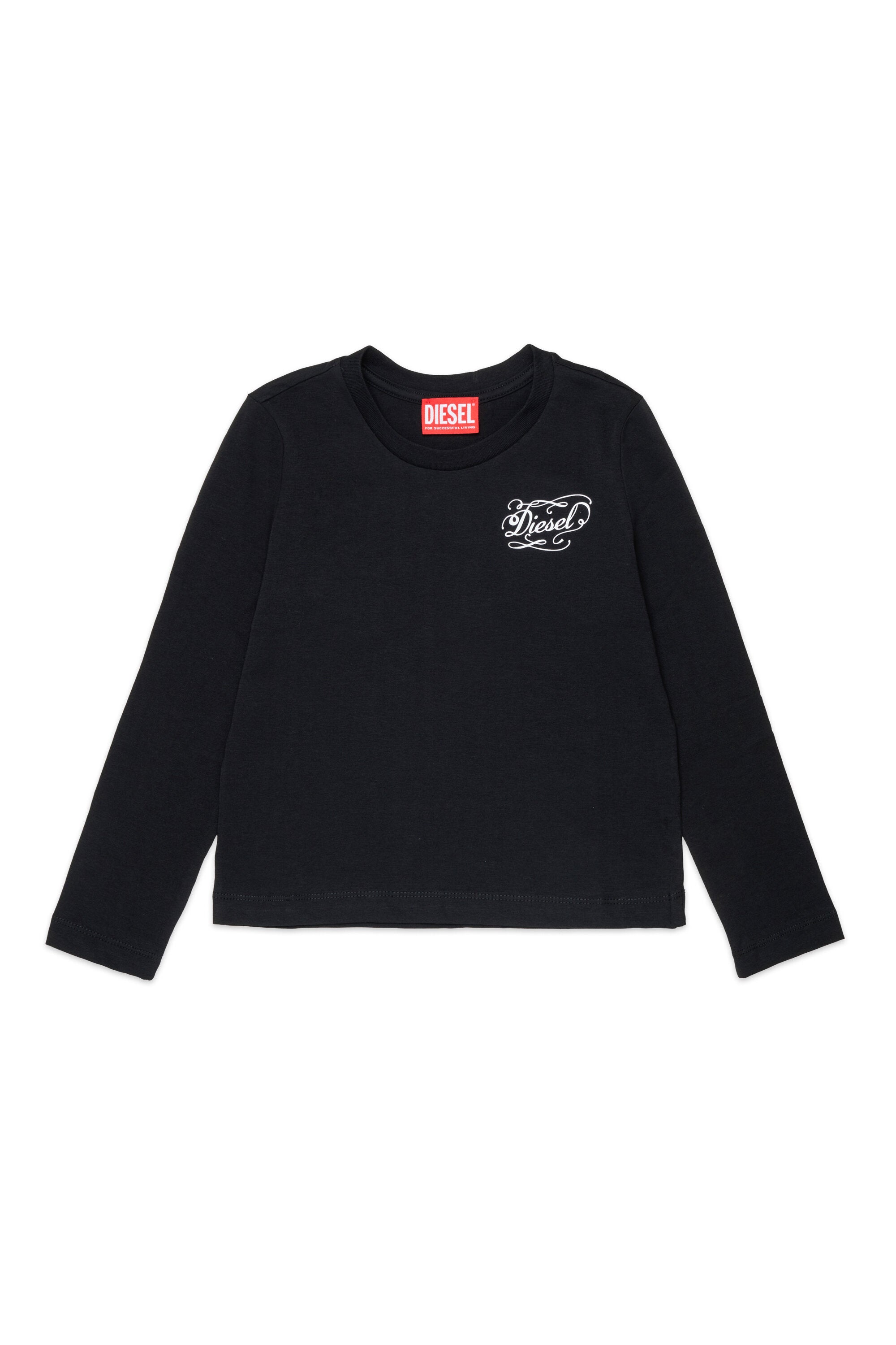 Camiseta de manga larga con logo
