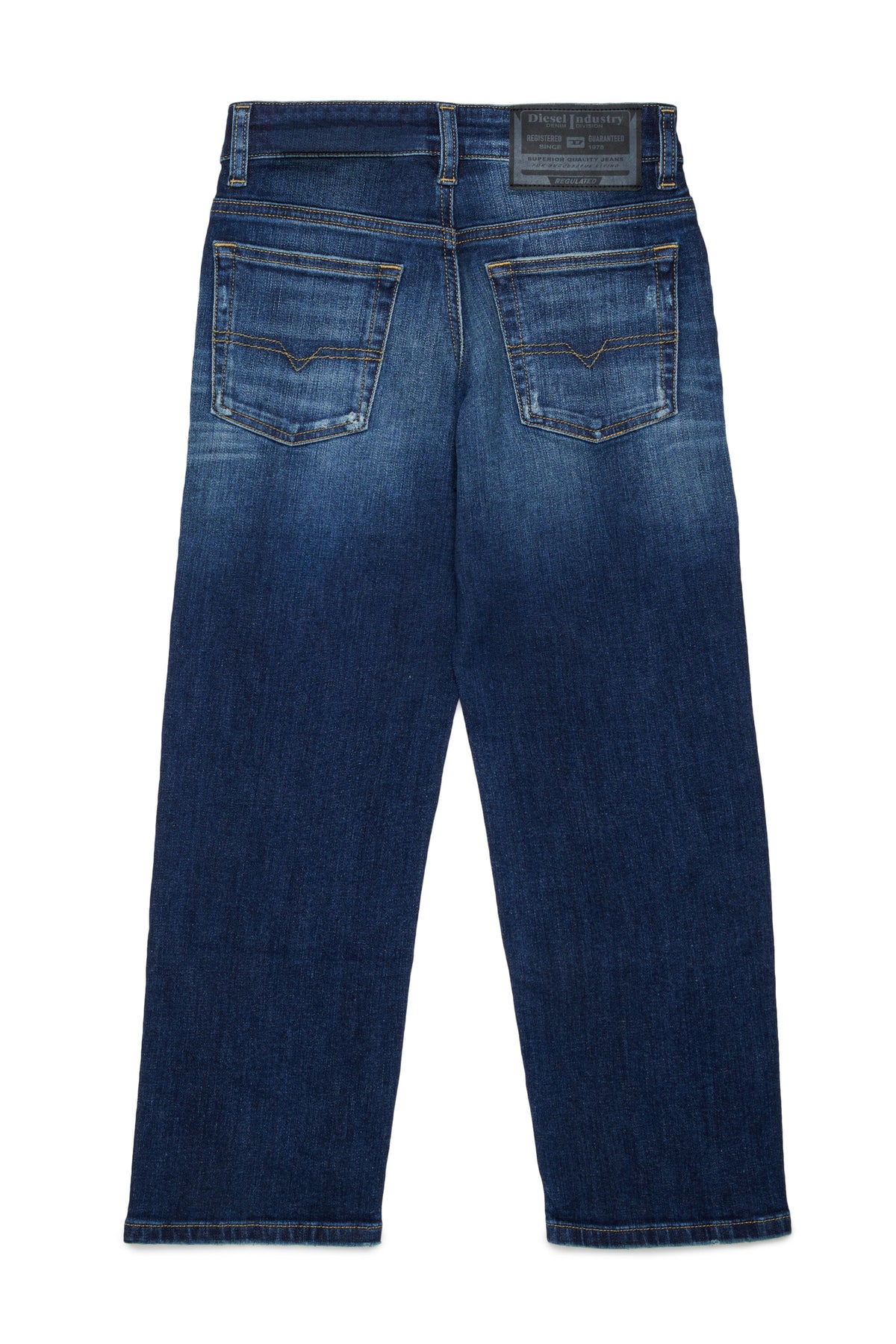 Jeans corte relajado lavado azul medio - D-Maki