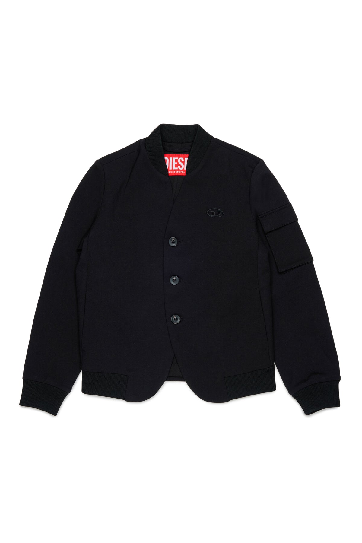 Cazadora bomber con logo