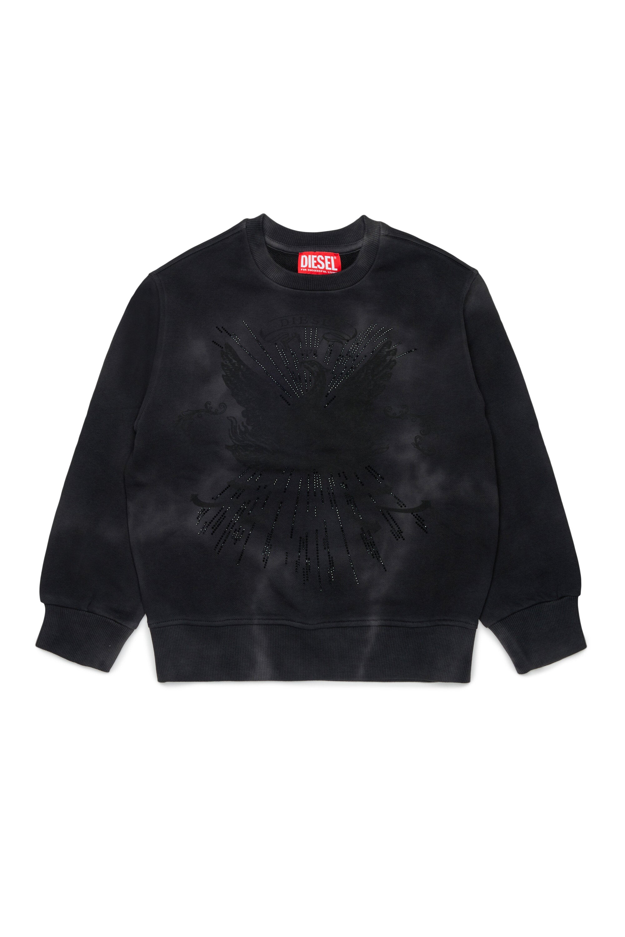 Sudadera de cuello redondo con logo
