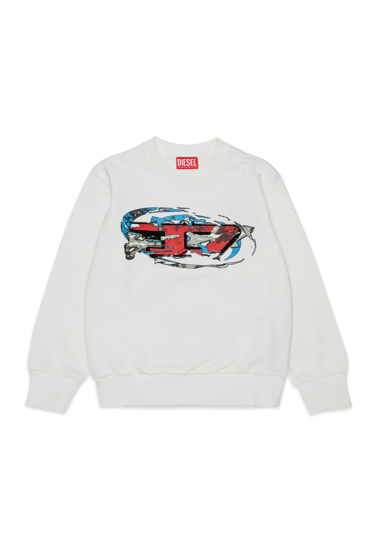 Sudadera de cuello redondo con logo