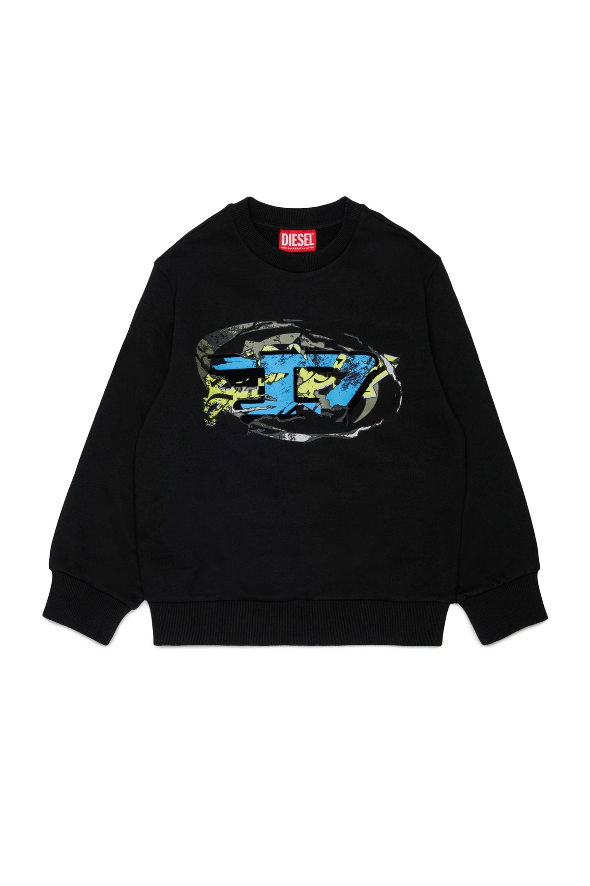 Sudadera de cuello redondo con logo