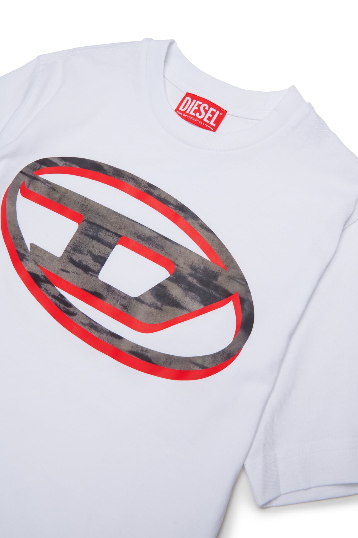Camiseta con logo Oval D