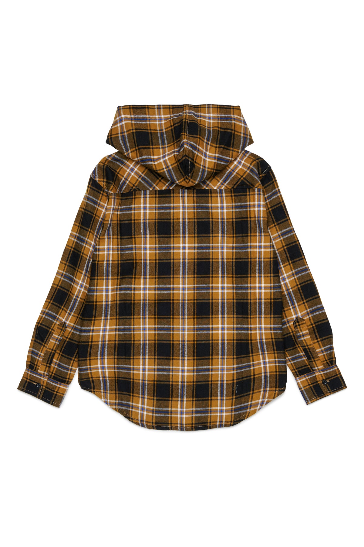 Camisa de cuadros con logo