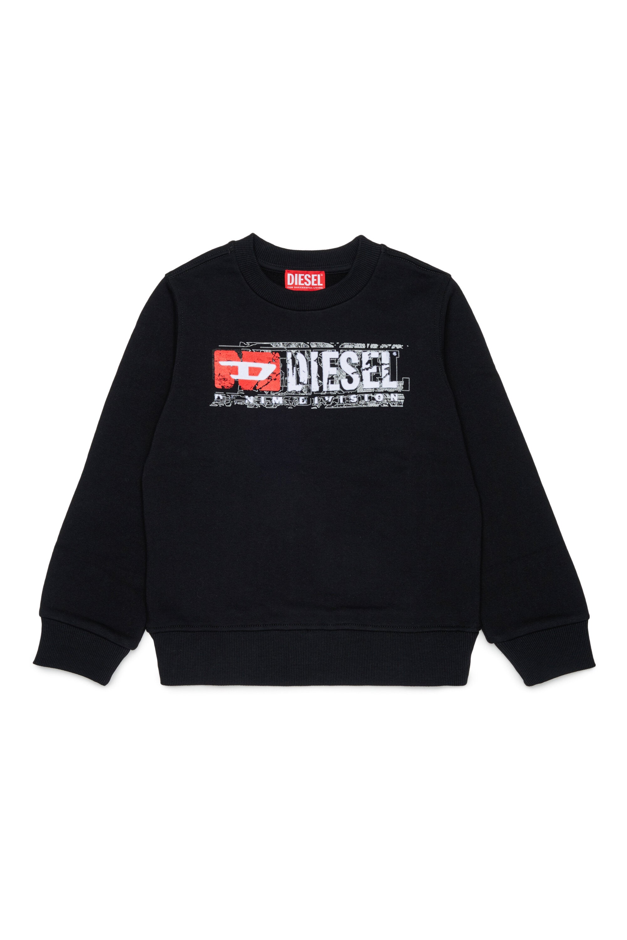 Sudadera de cuello redondo con logo