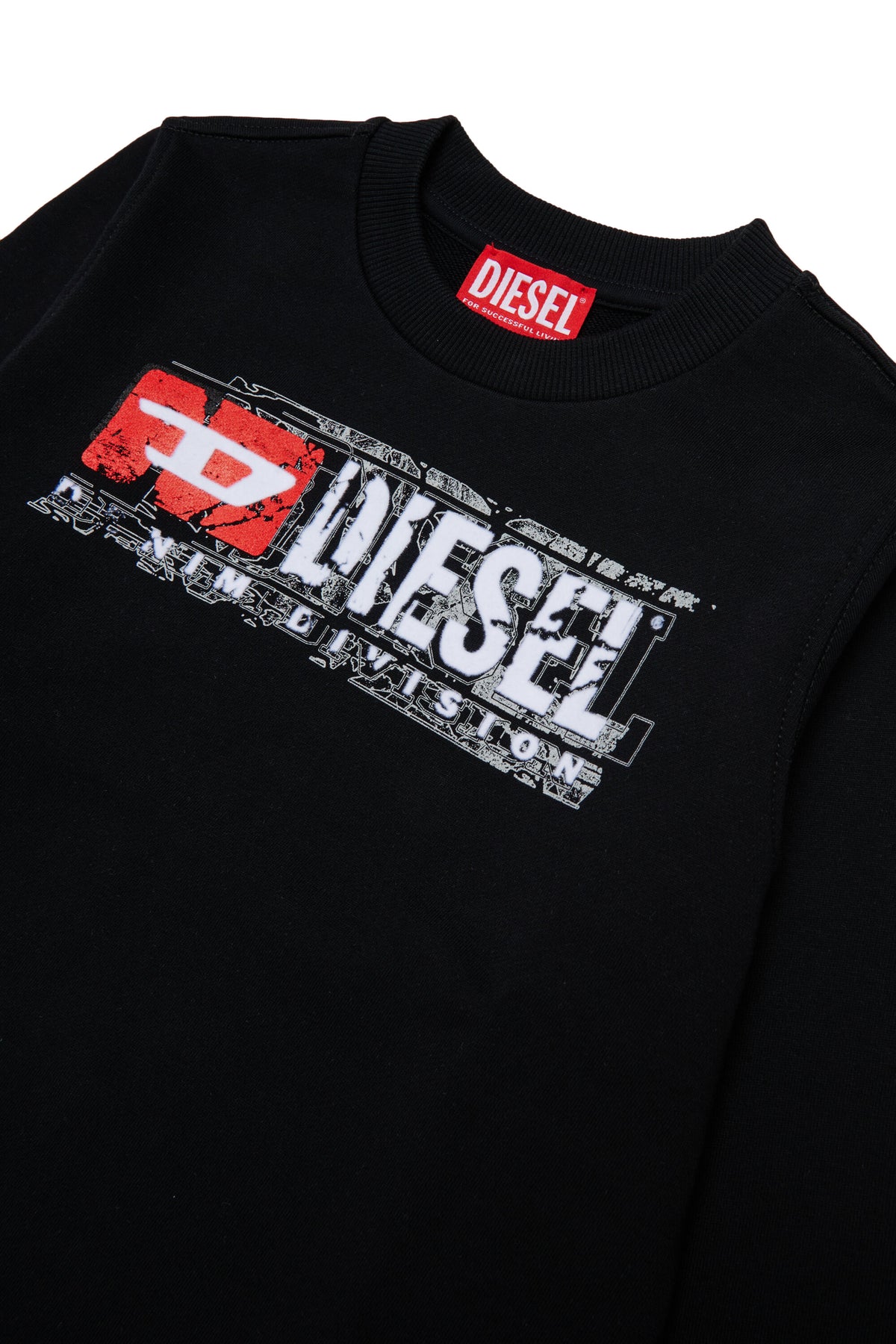 Sudadera de cuello redondo con logo