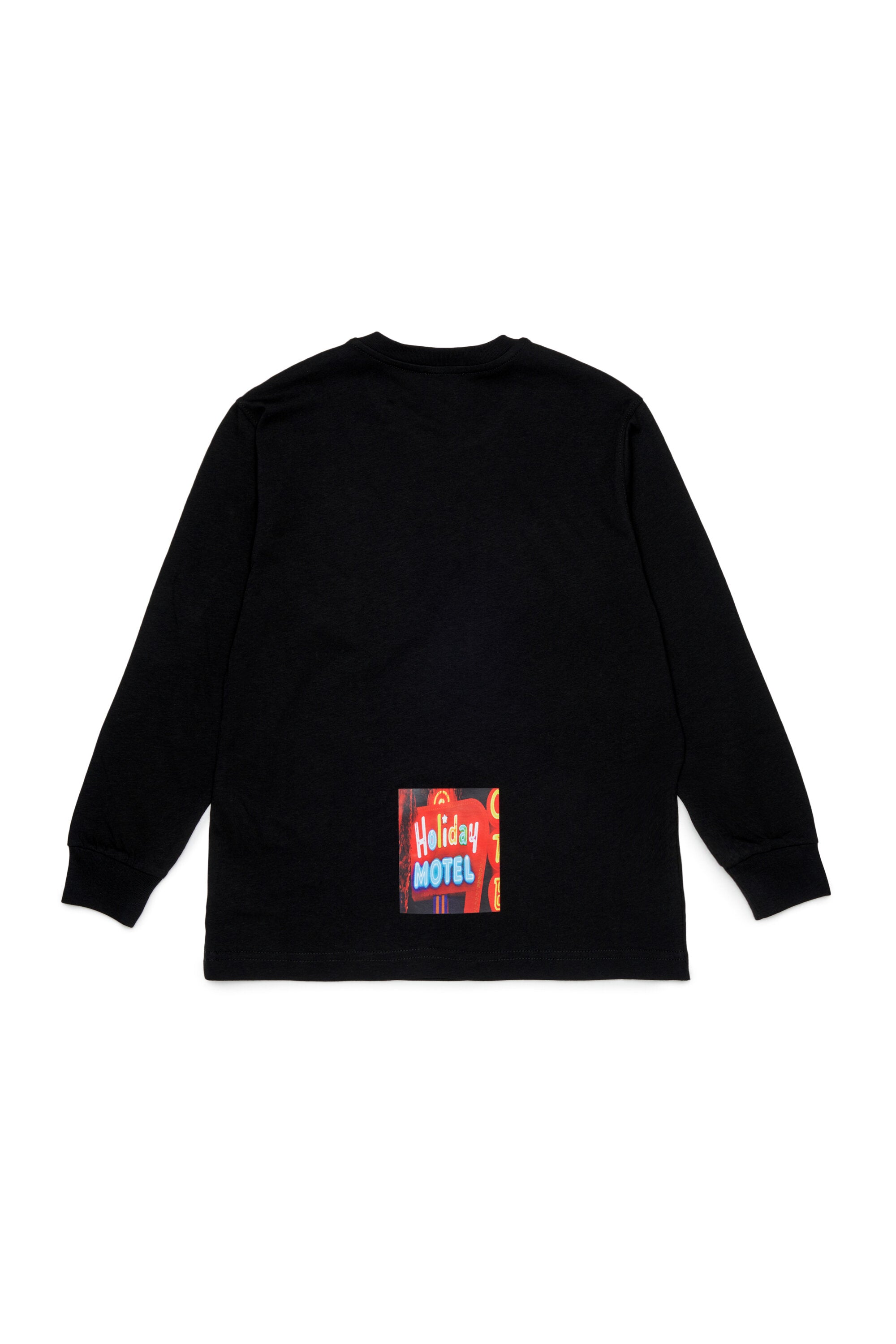 Camiseta de manga larga con logo
