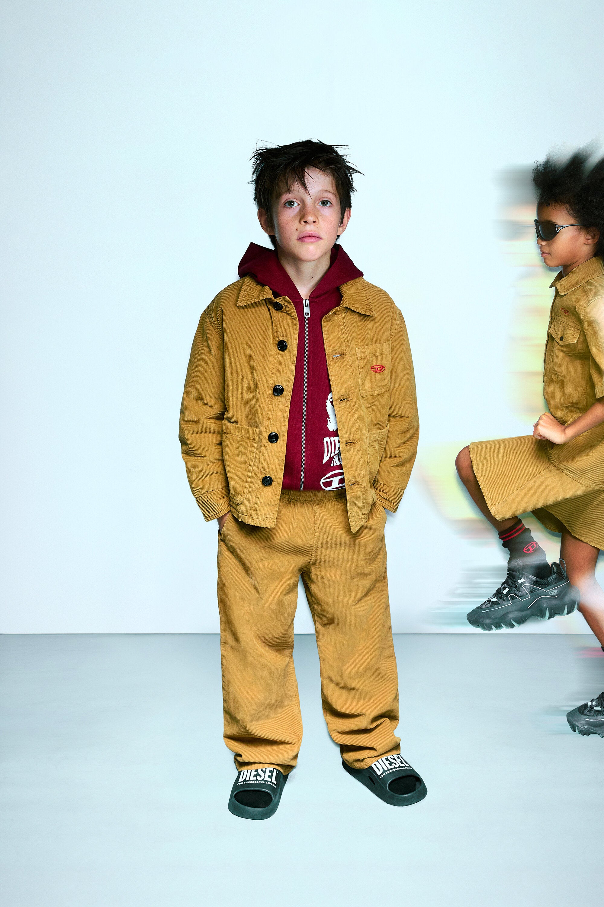 Workwear jacket with logo
