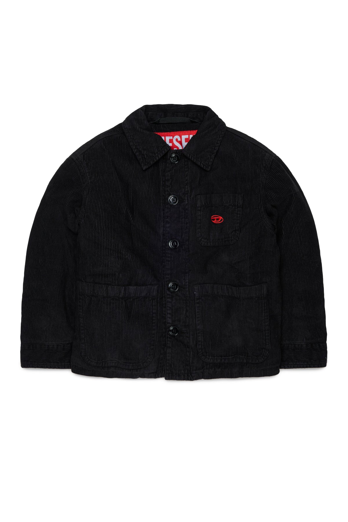 Chaqueta estilo workwear con logo