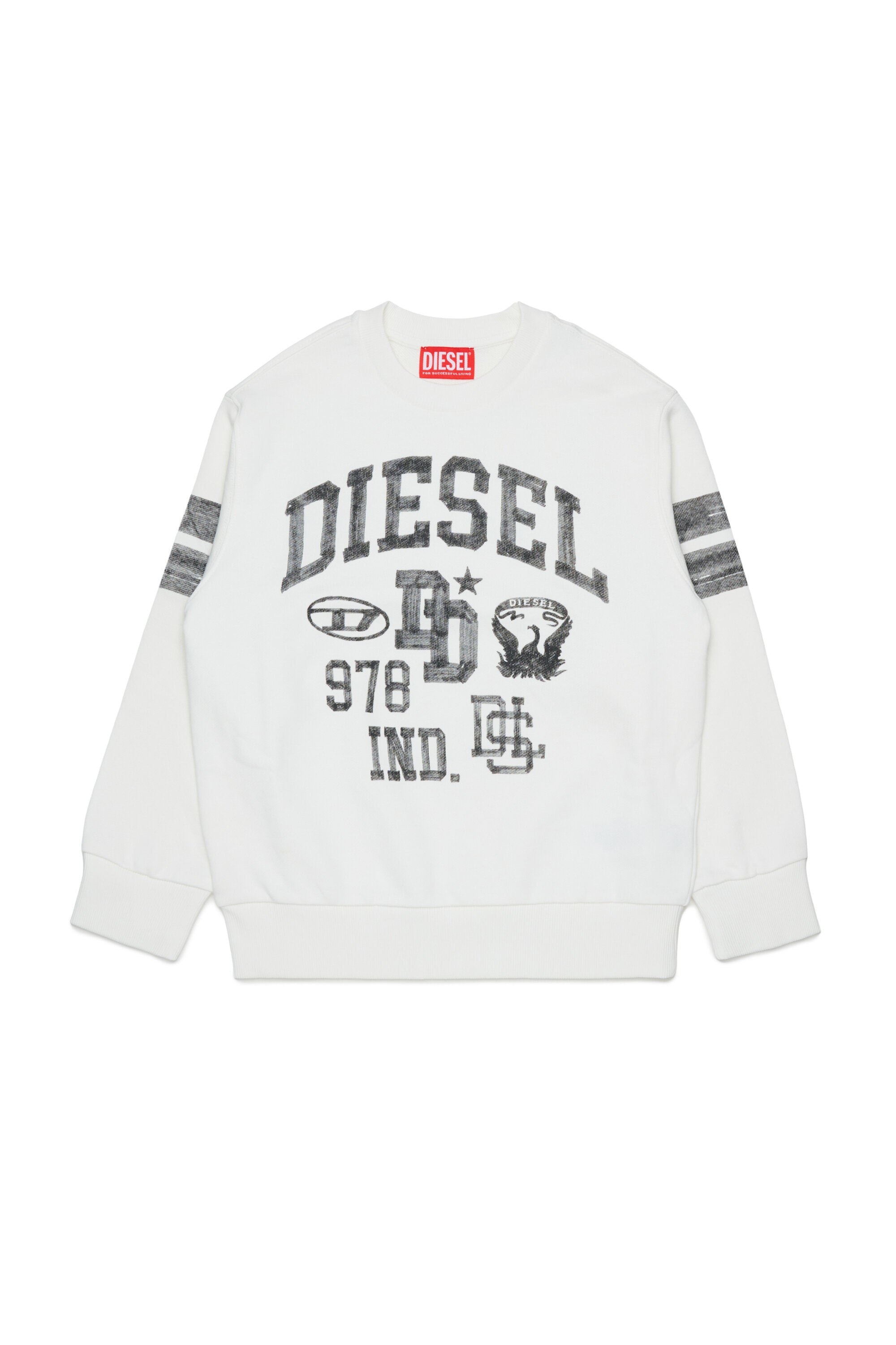 Sudadera de cuello redondo con logo