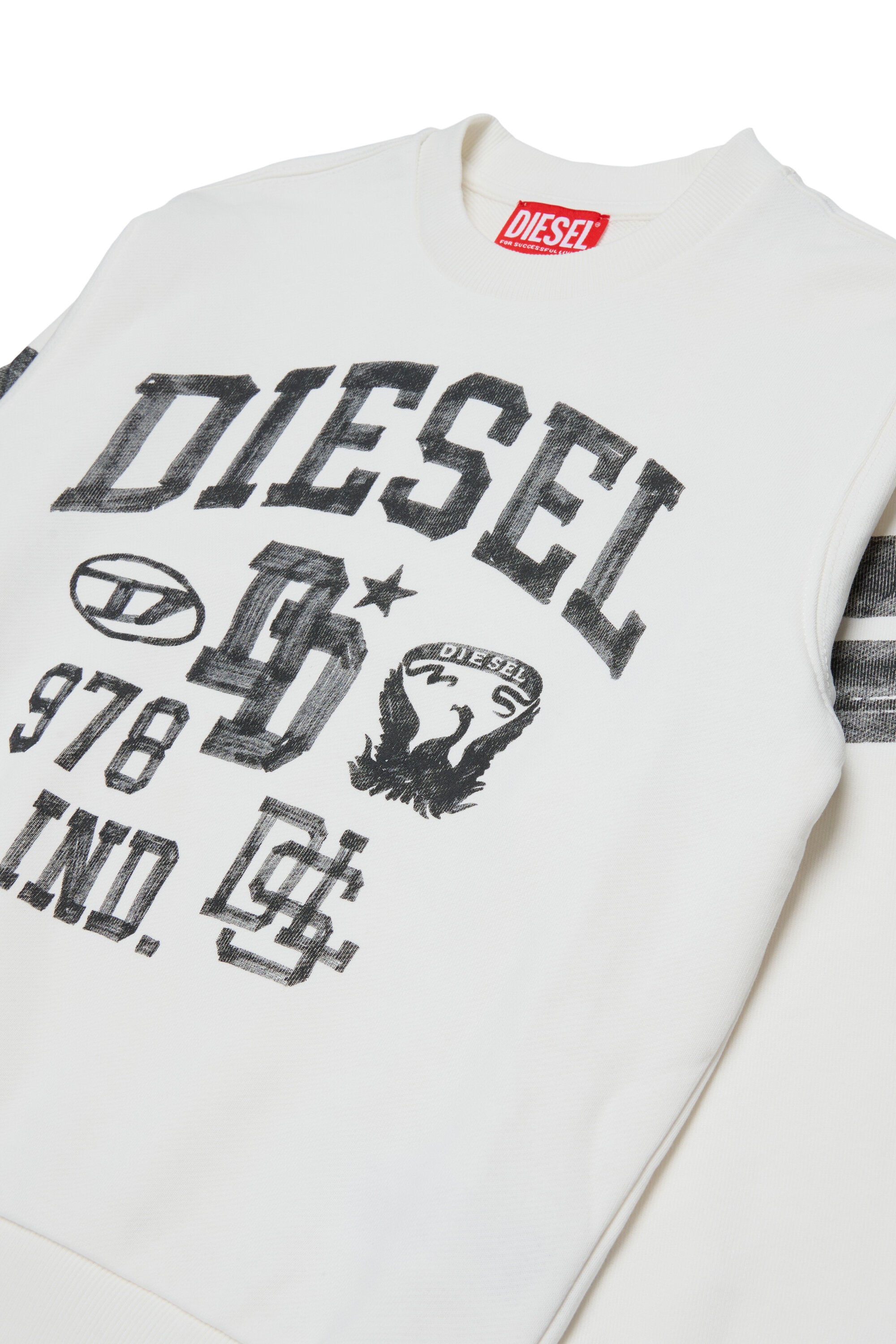 Sudadera de cuello redondo con logo