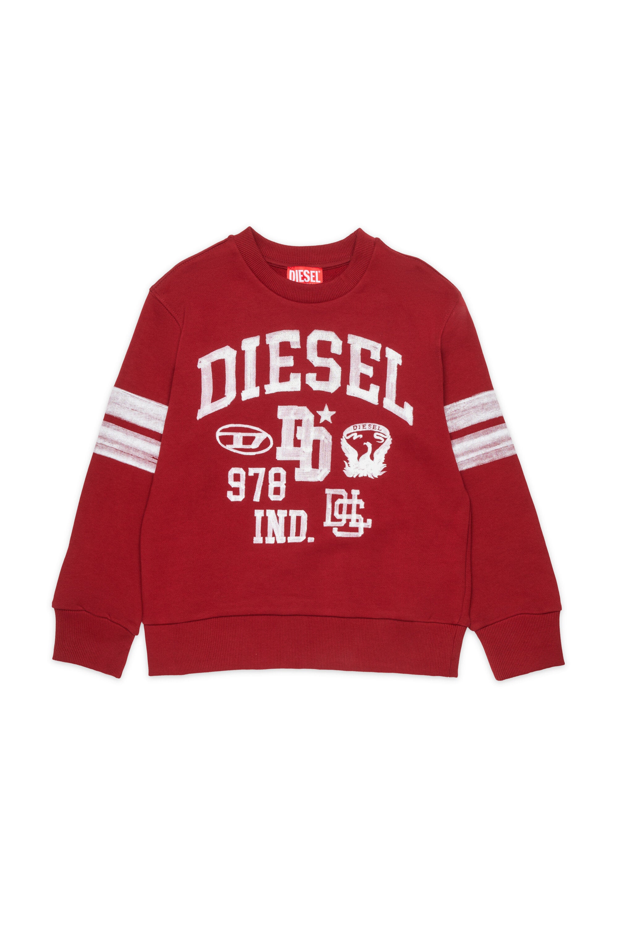 Sudadera de cuello redondo con logo