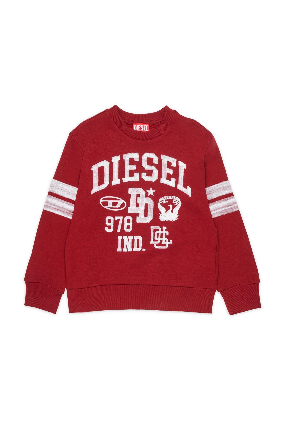 Sudadera de cuello redondo con logo
