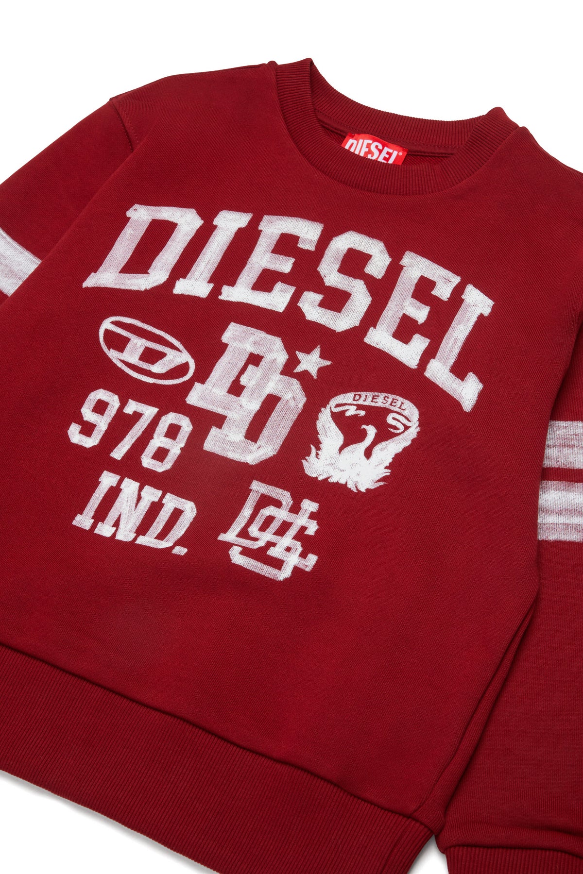 Sudadera de cuello redondo con logo