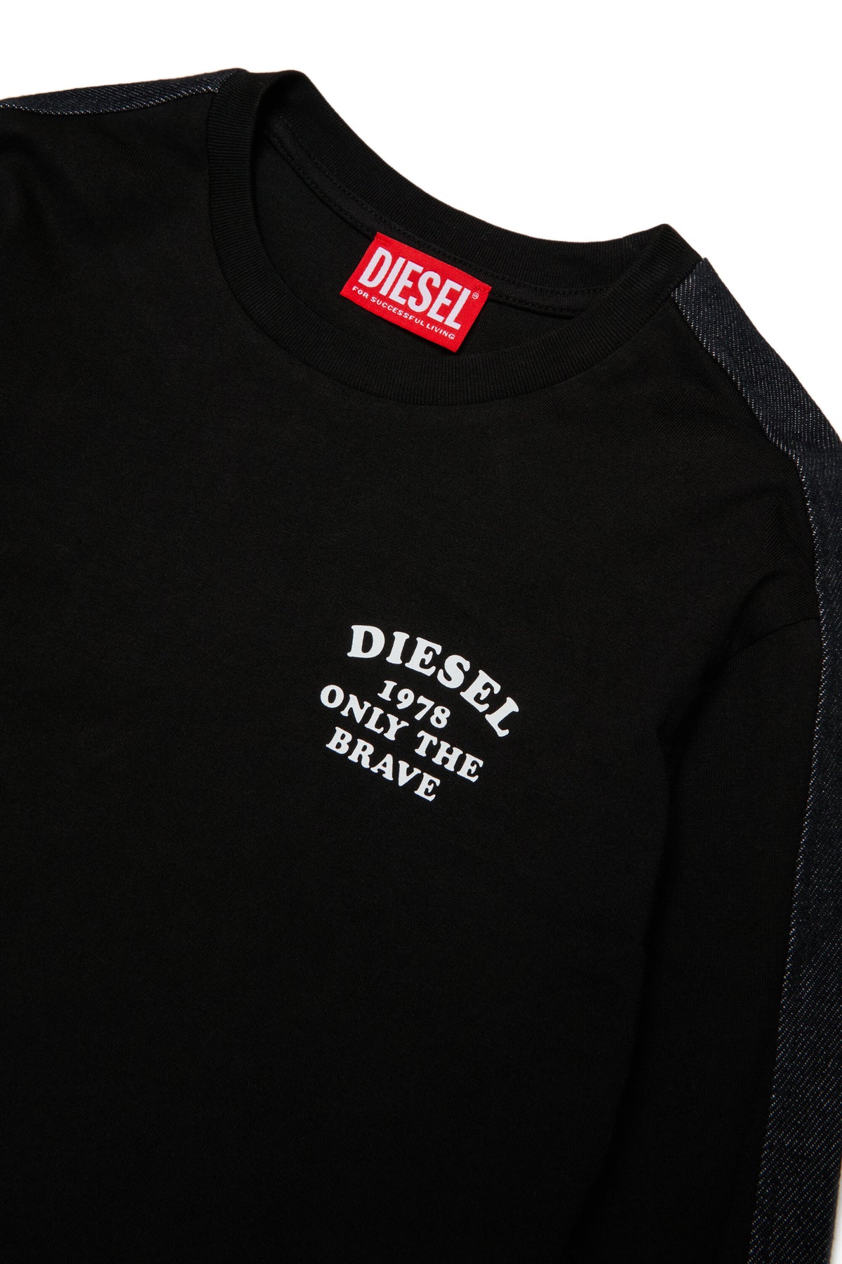 Camiseta de manga larga con logo