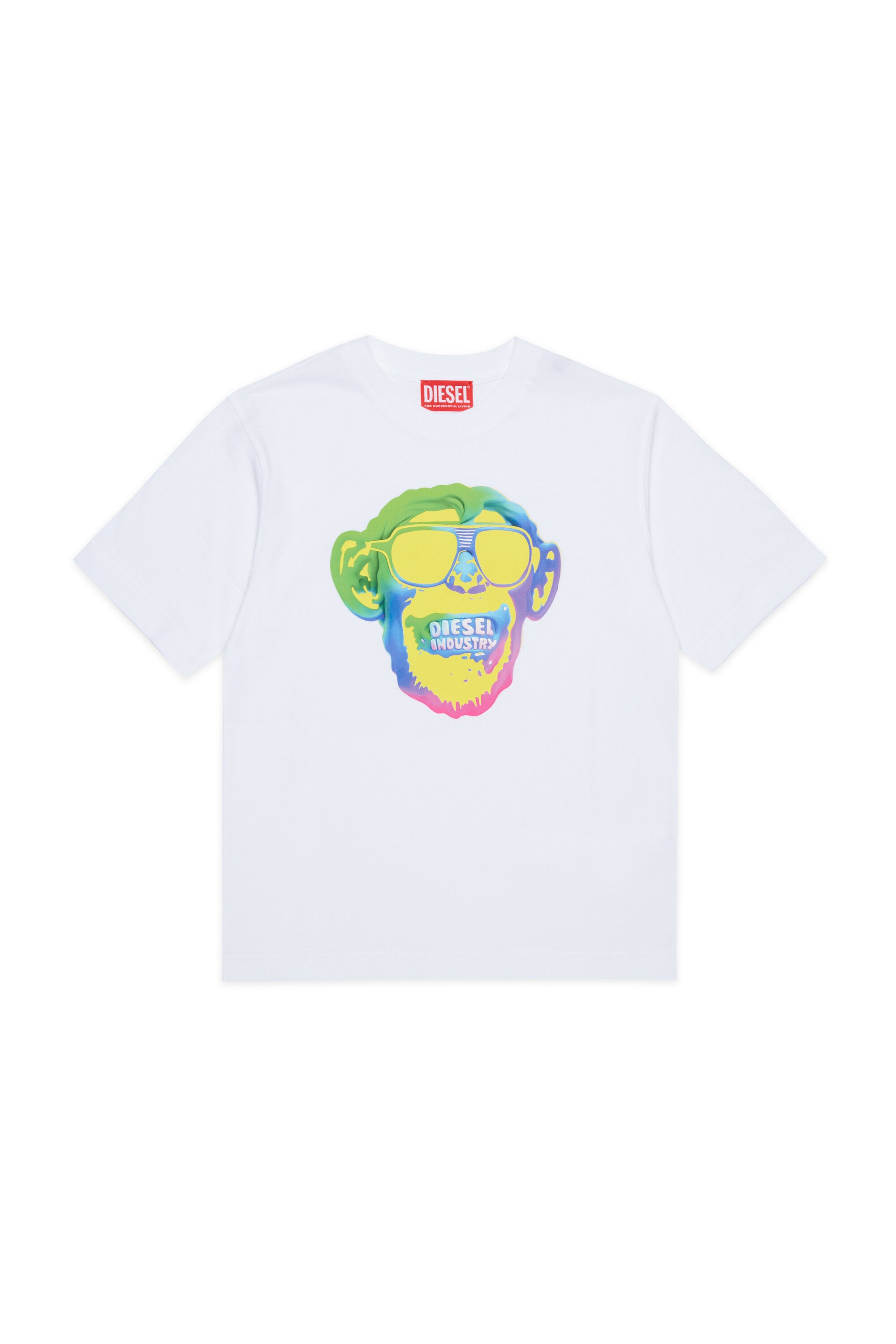 Camiseta con logo y estampado Monkey