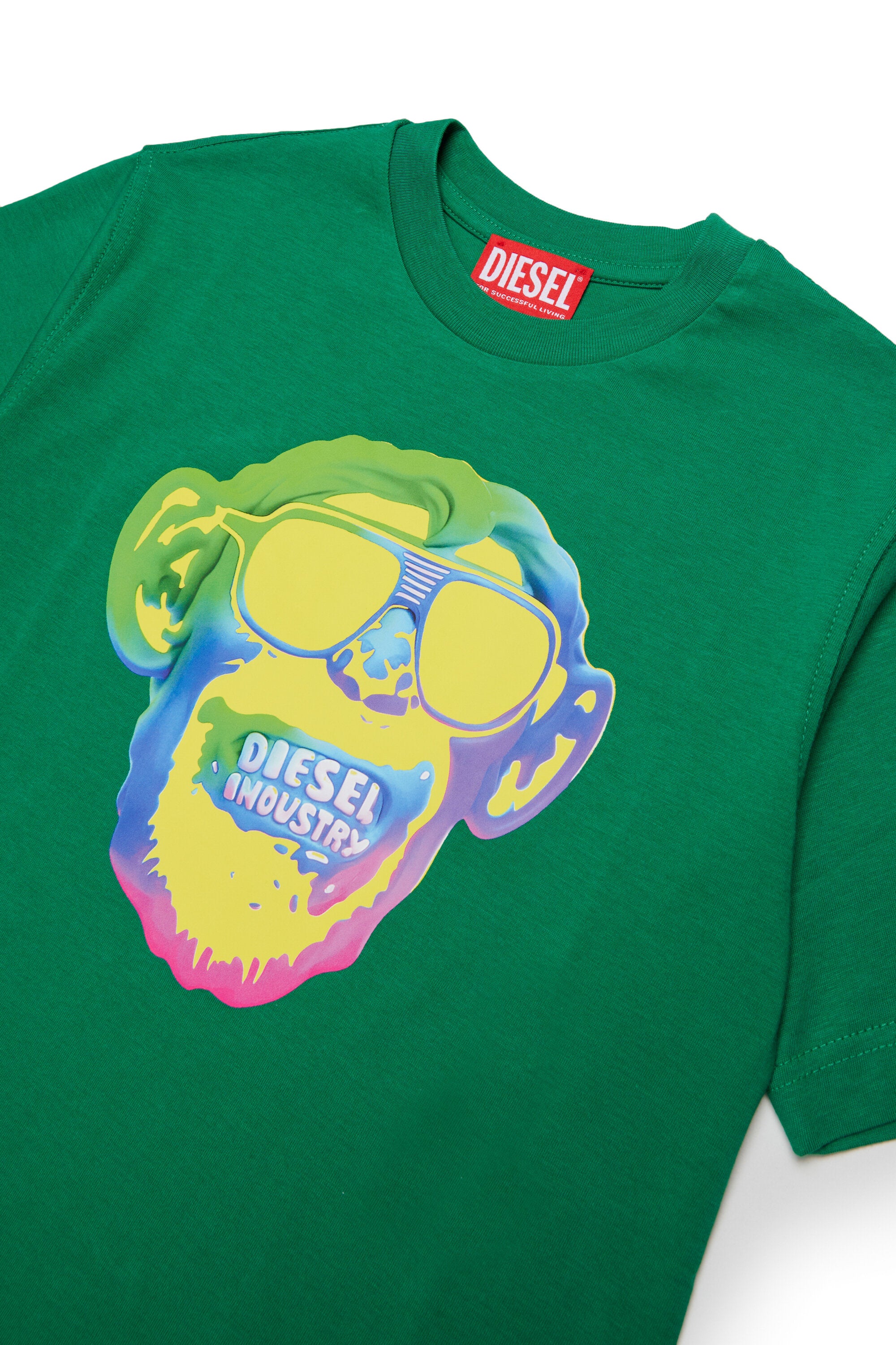 T-shirt with logo and Monkey print