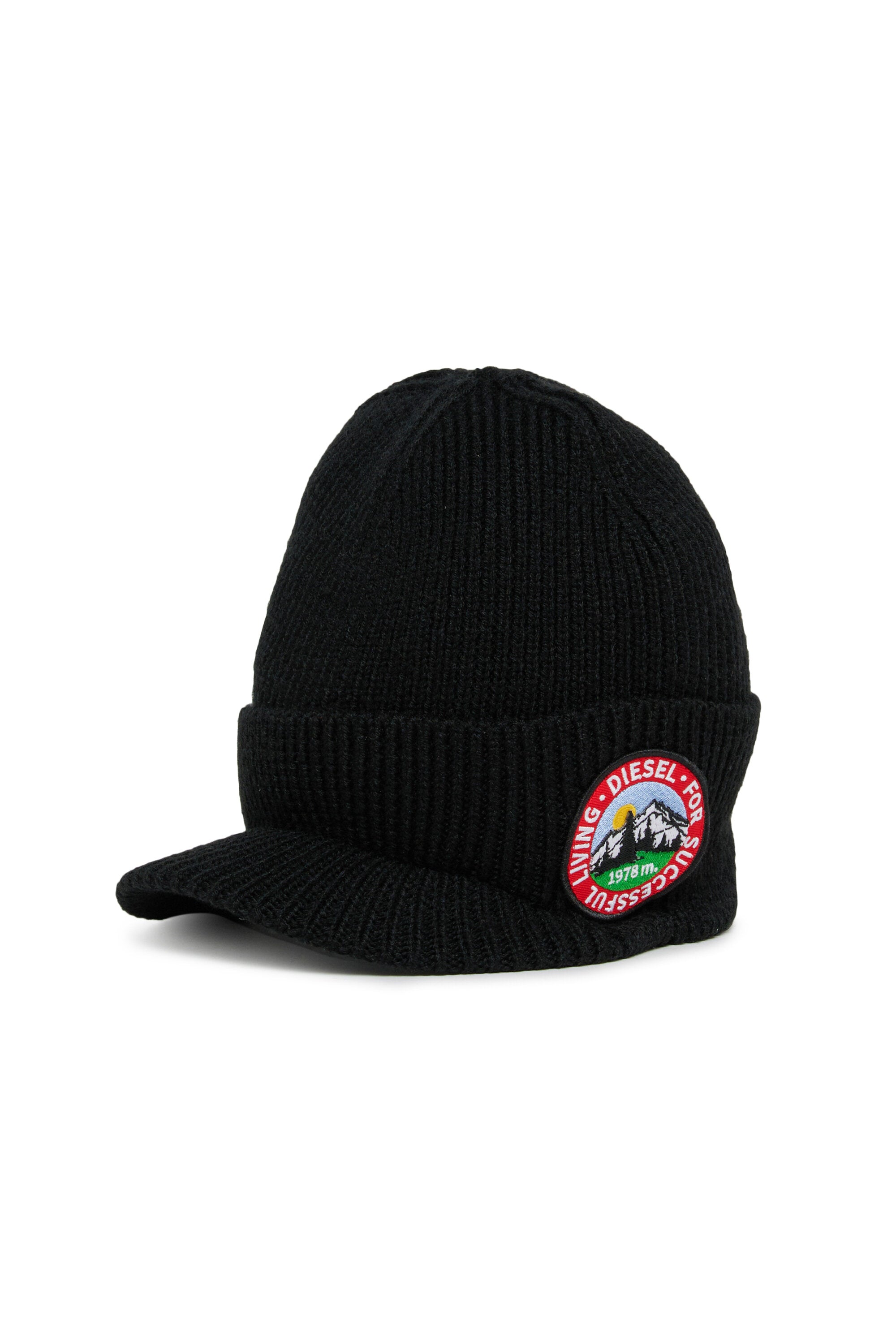 Gorra con visera y logo