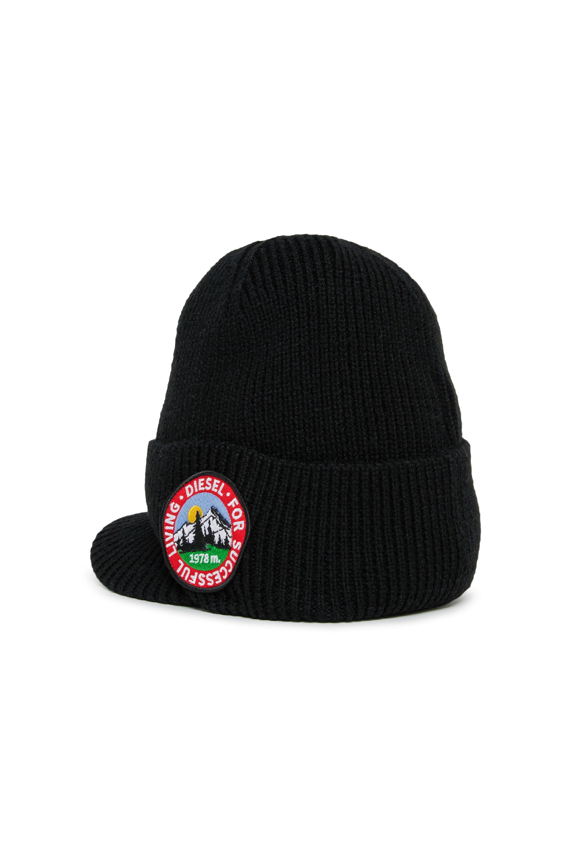 Gorra con visera y logo