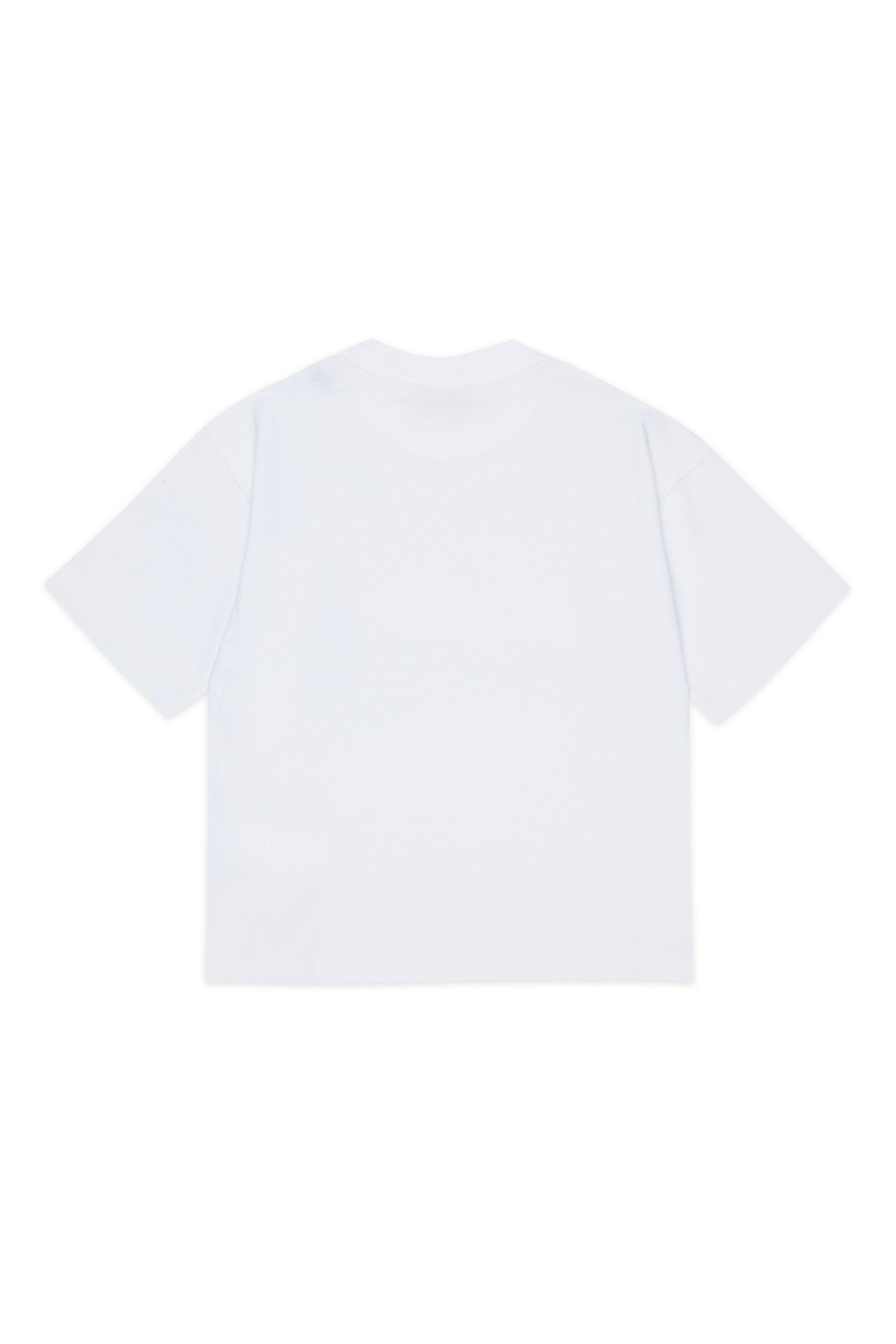 Camiseta de cuello redondo con logo