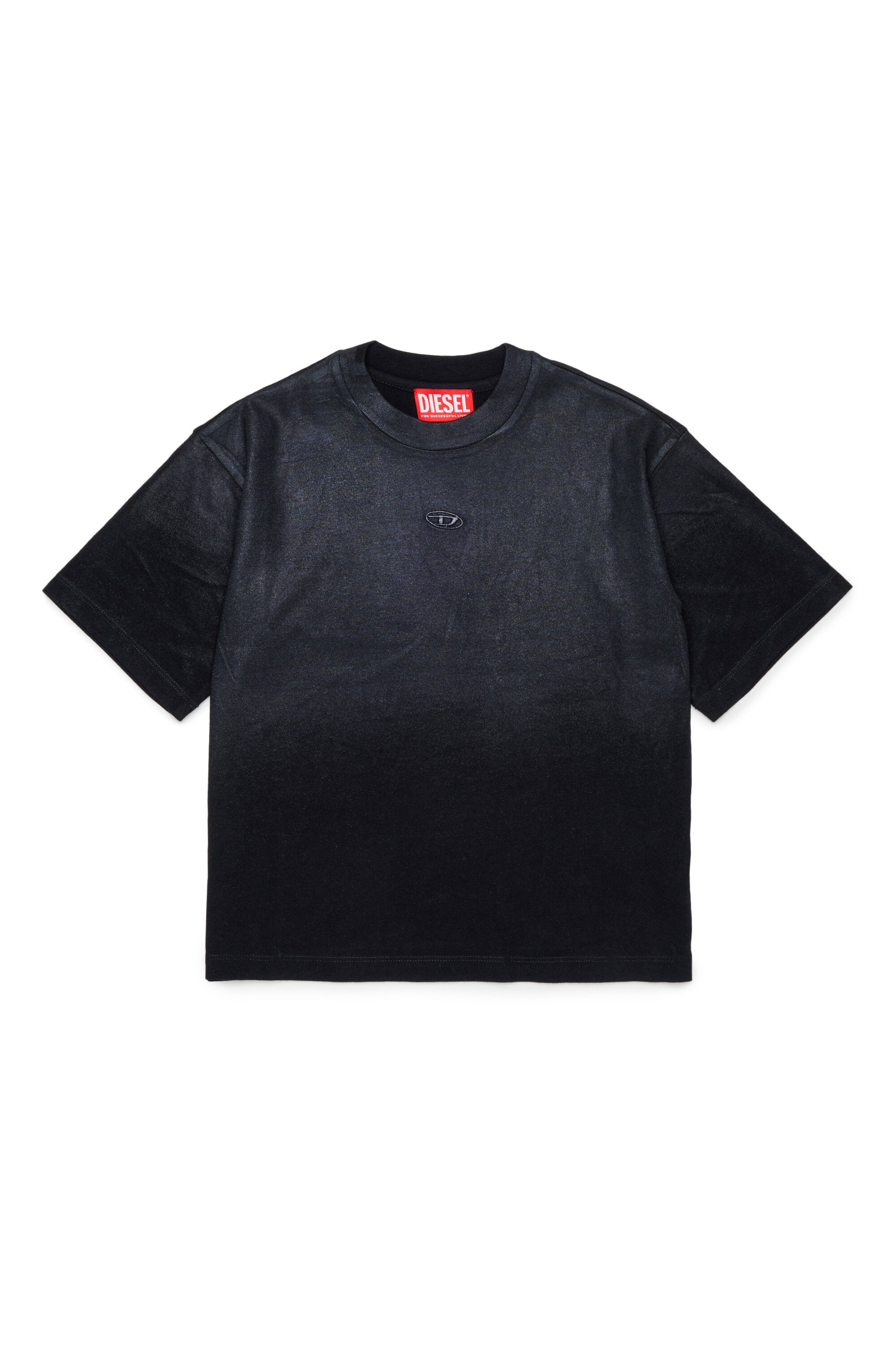 Camiseta de cuello redondo con logo