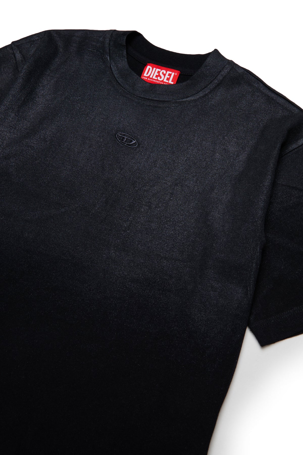 Camiseta de cuello redondo con logo