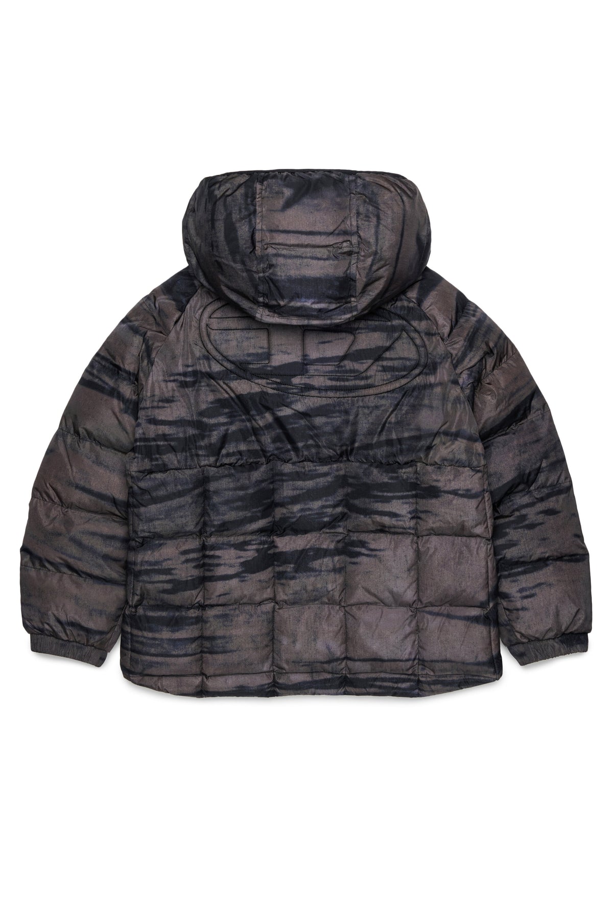 Chaqueta acolchada con logo