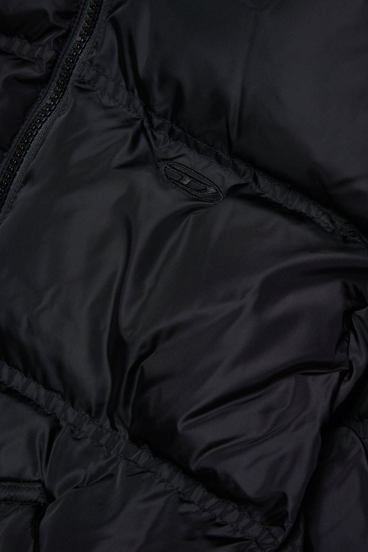 Chaqueta acolchada con logo