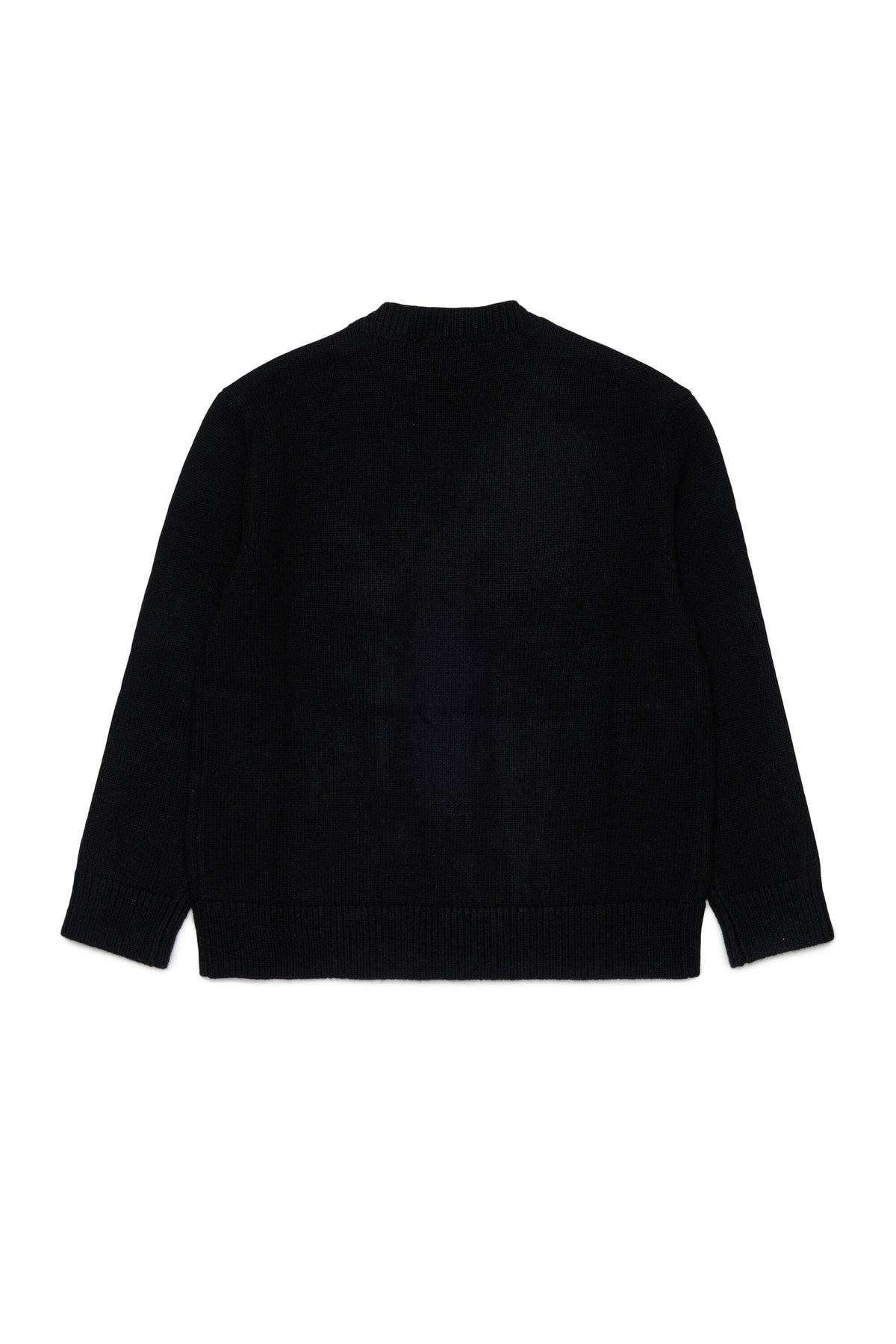 Knitted cardigan with logo