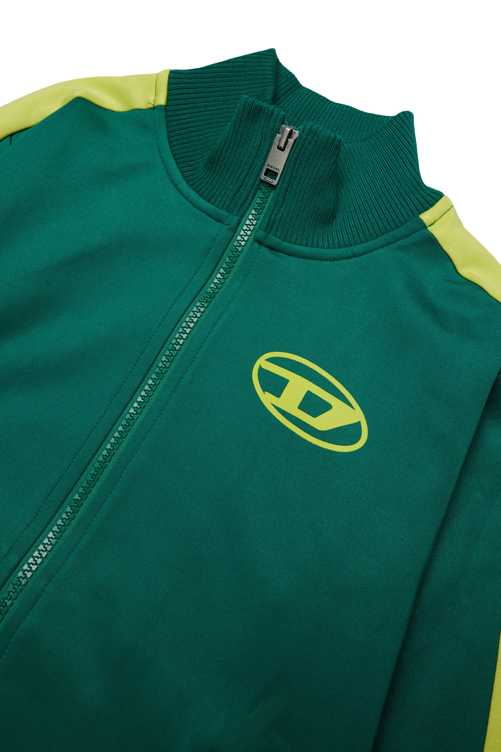 Sudadera con cremallera y logo
