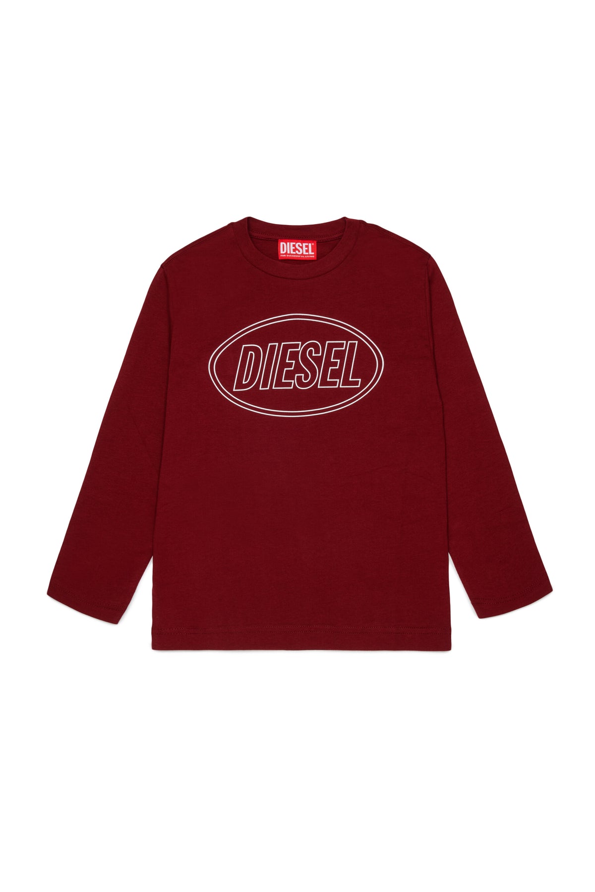 Camiseta de manga larga con logo