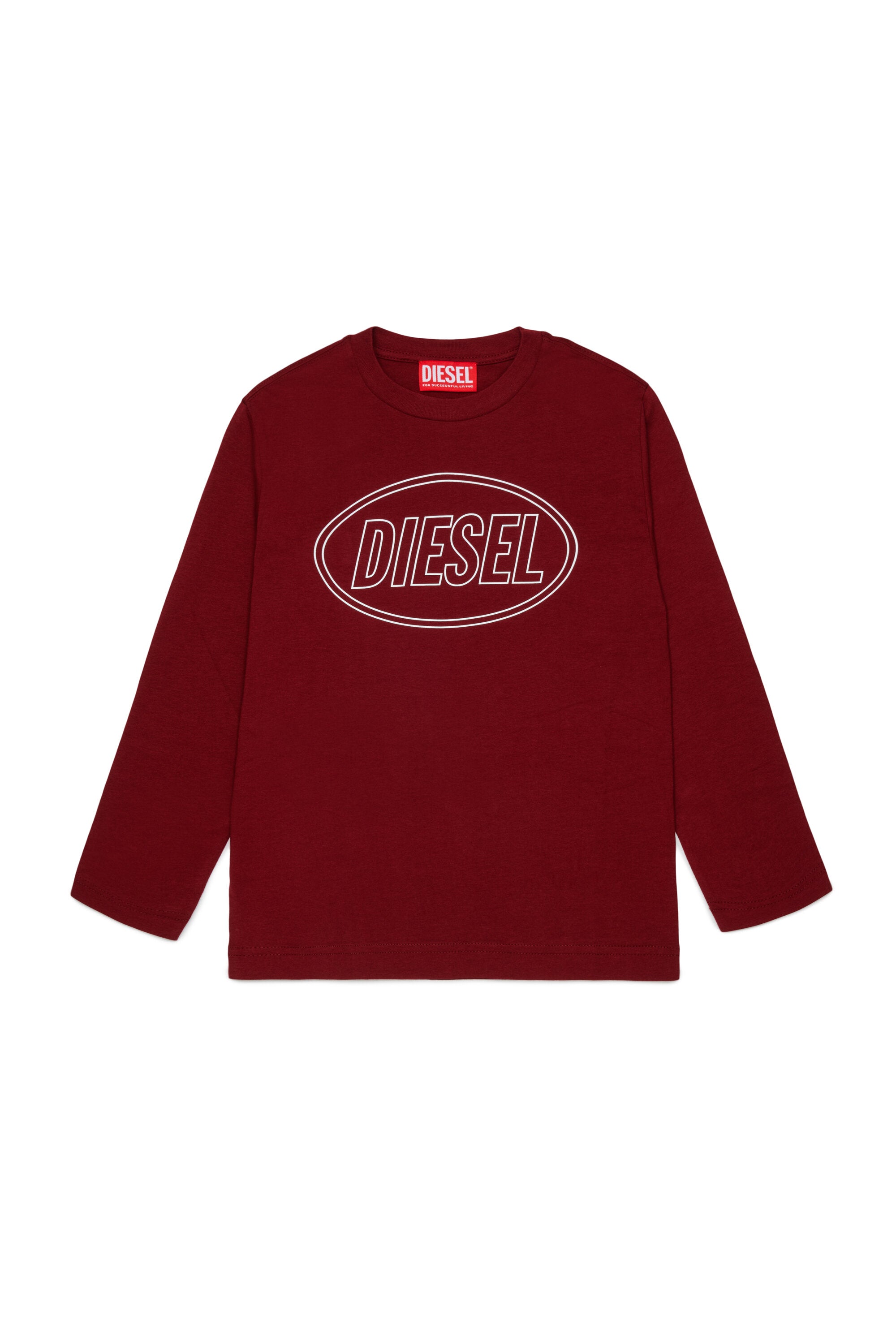 Camiseta de manga larga con logo