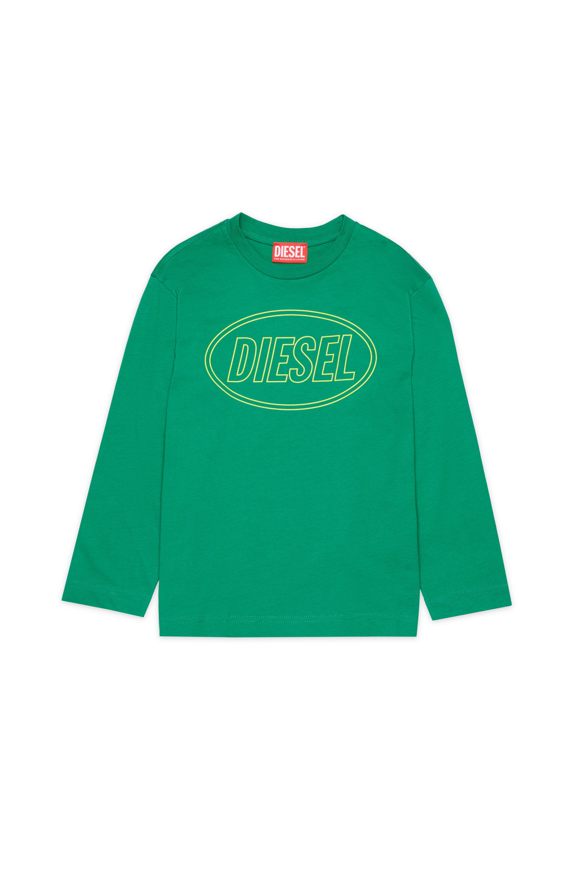 Camiseta de manga larga con logo