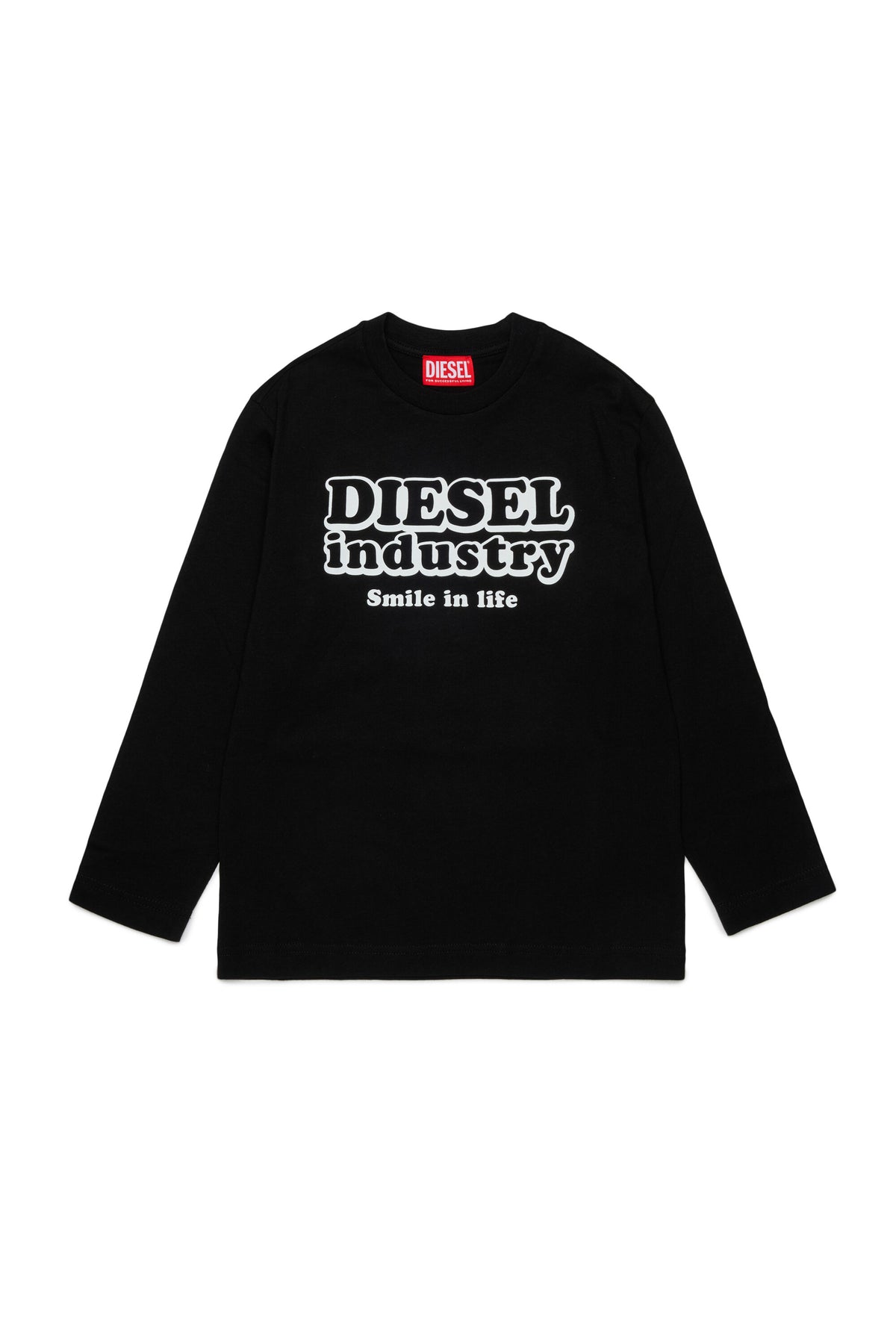 Camiseta de manga larga con logo