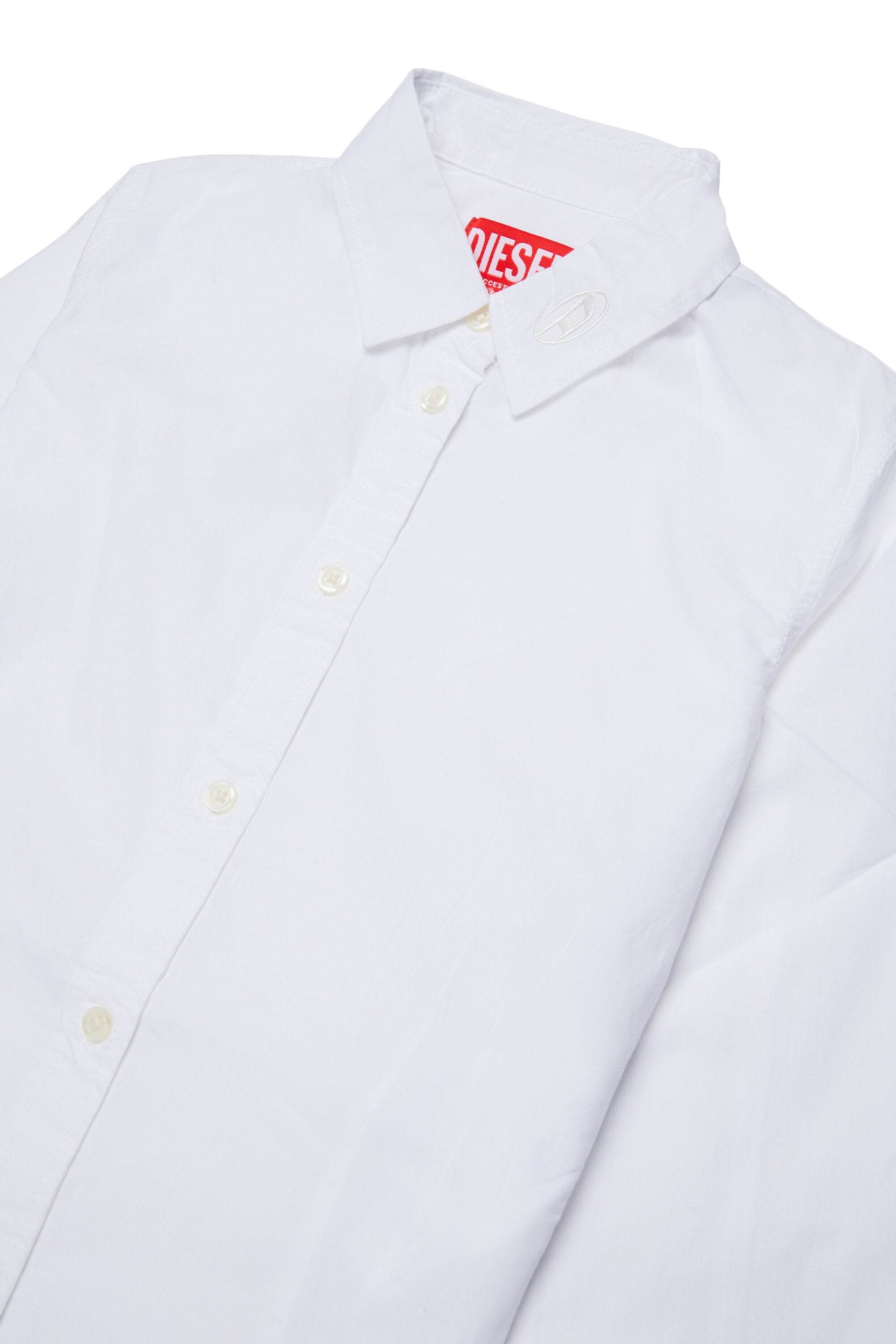 Long-sleeve shirt with logo