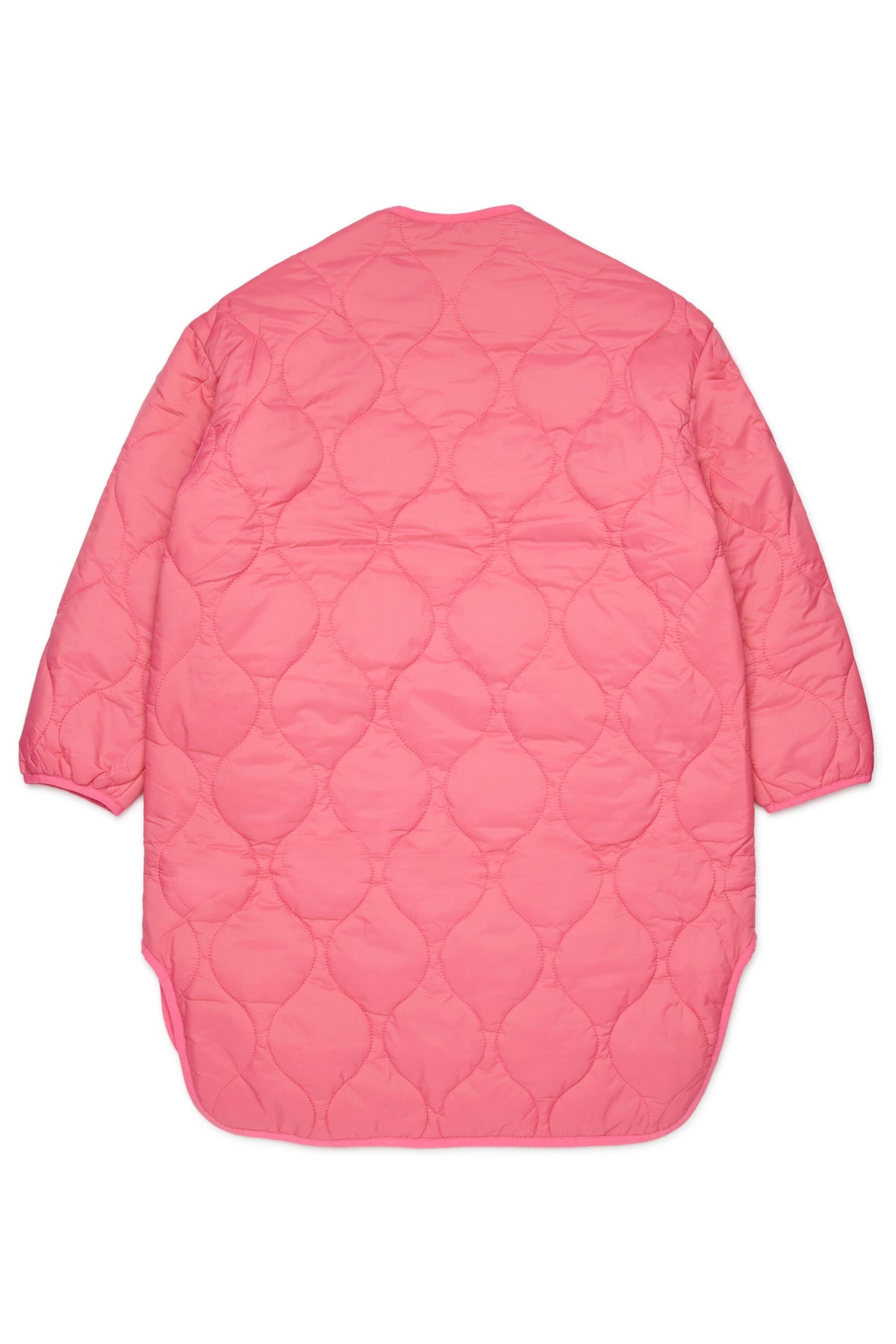 Chaqueta acolchada con logo estampado