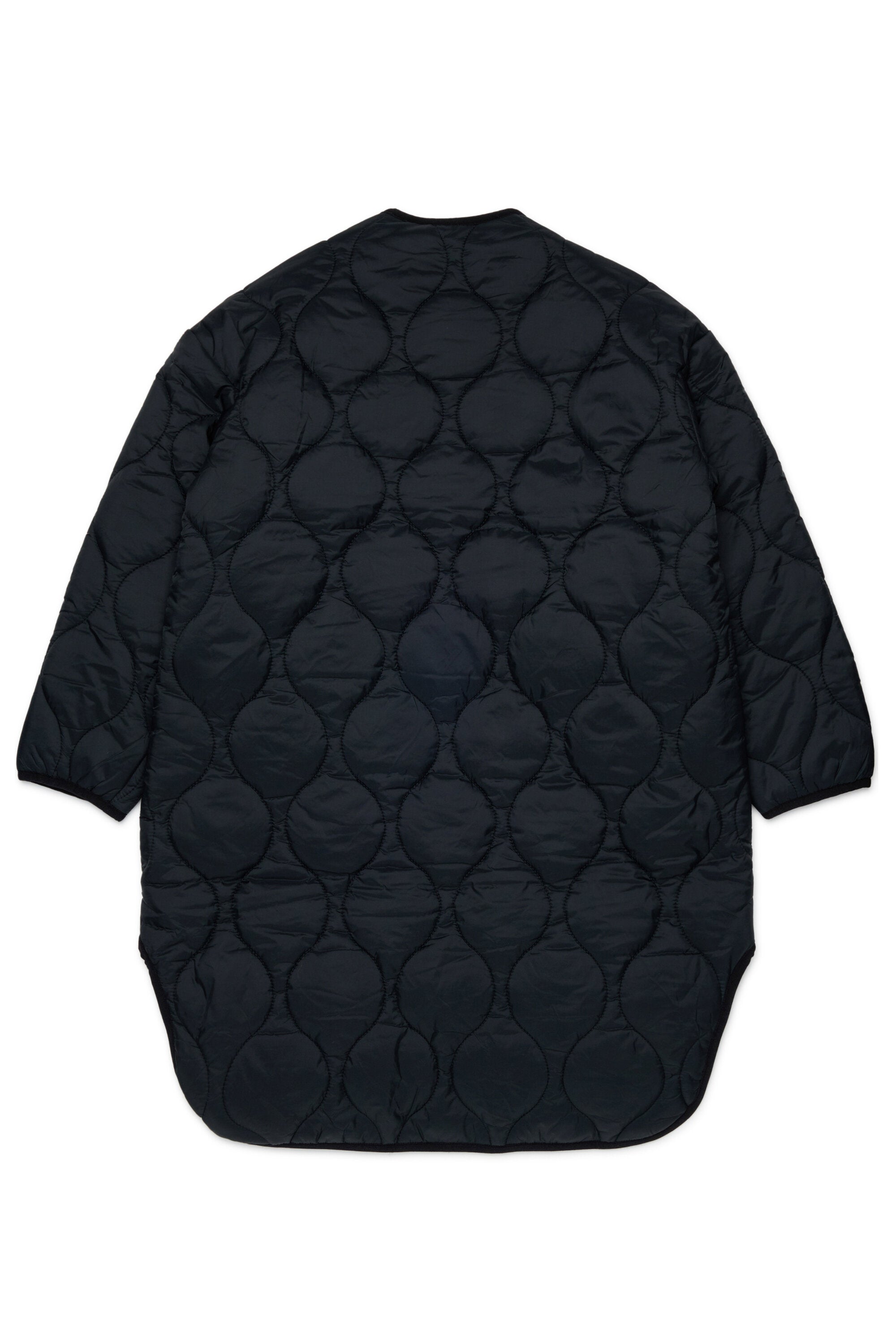 Chaqueta acolchada con logo estampado