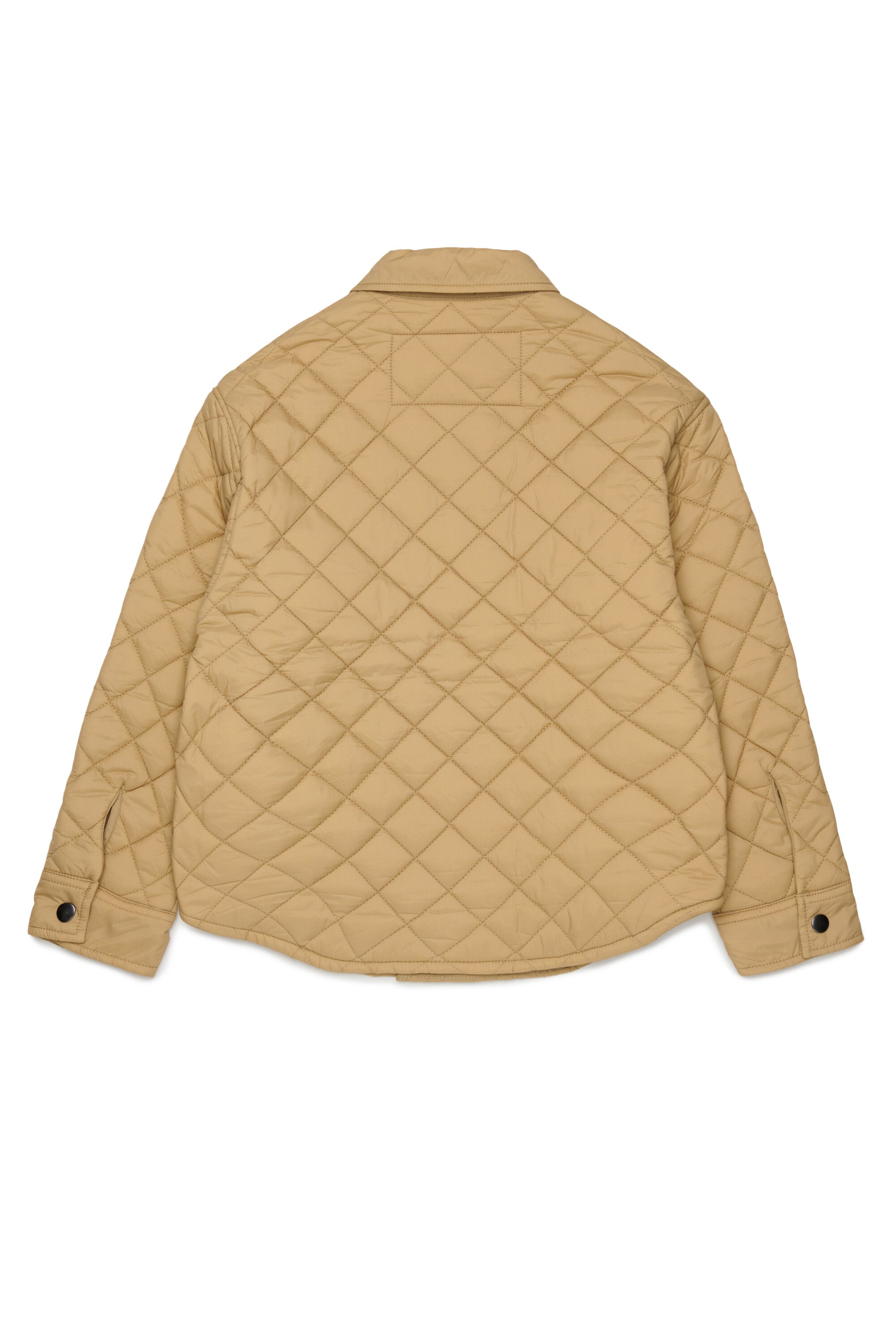 Padded jacket with logo