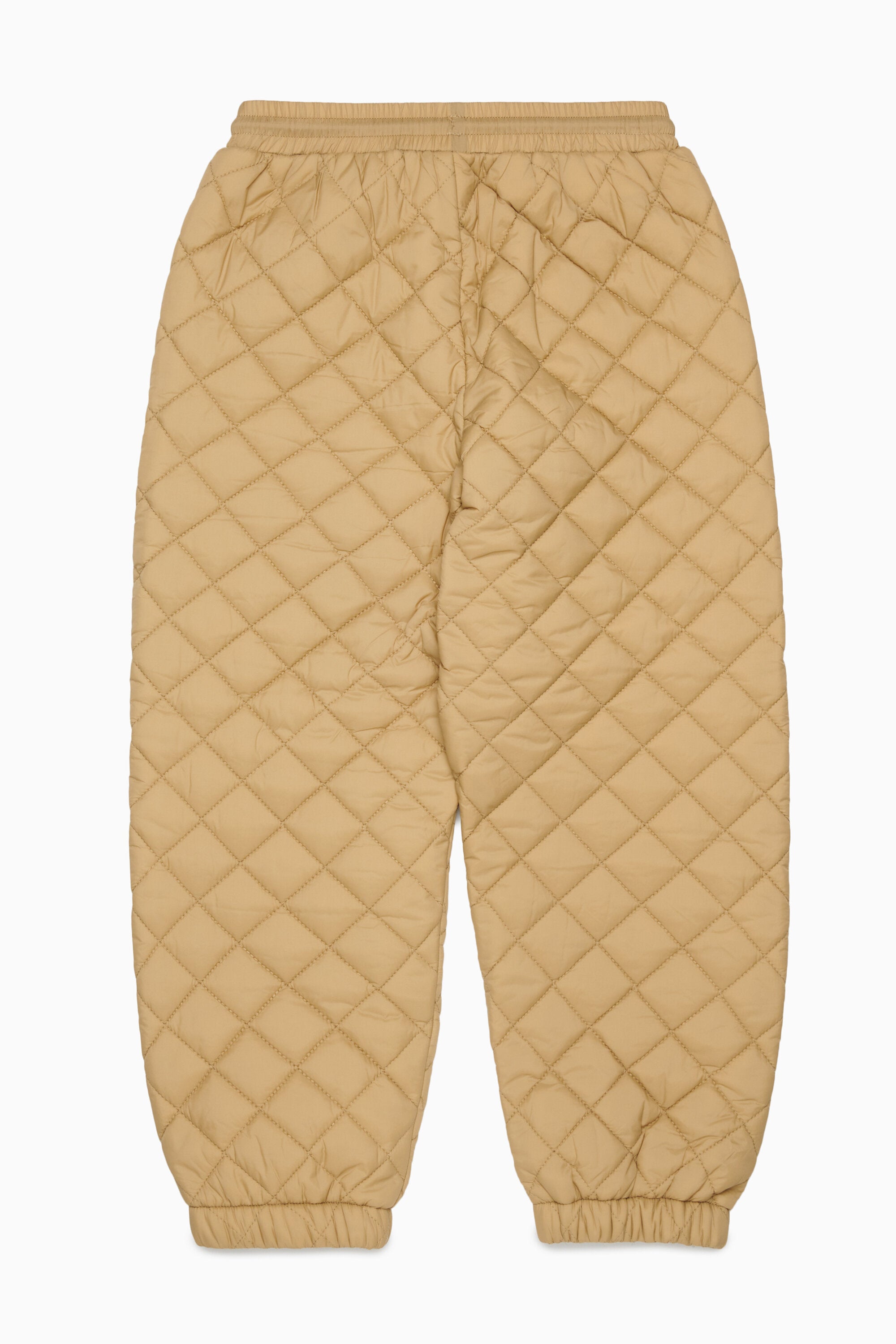 Pantalones acolchados con parche delantero