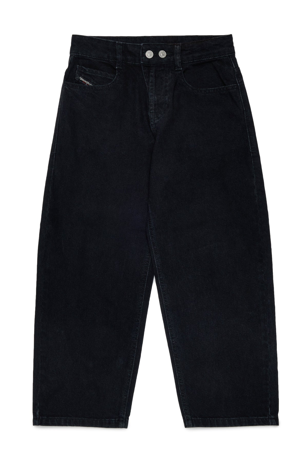Black denim jeans, relaxed fit - D-Devon