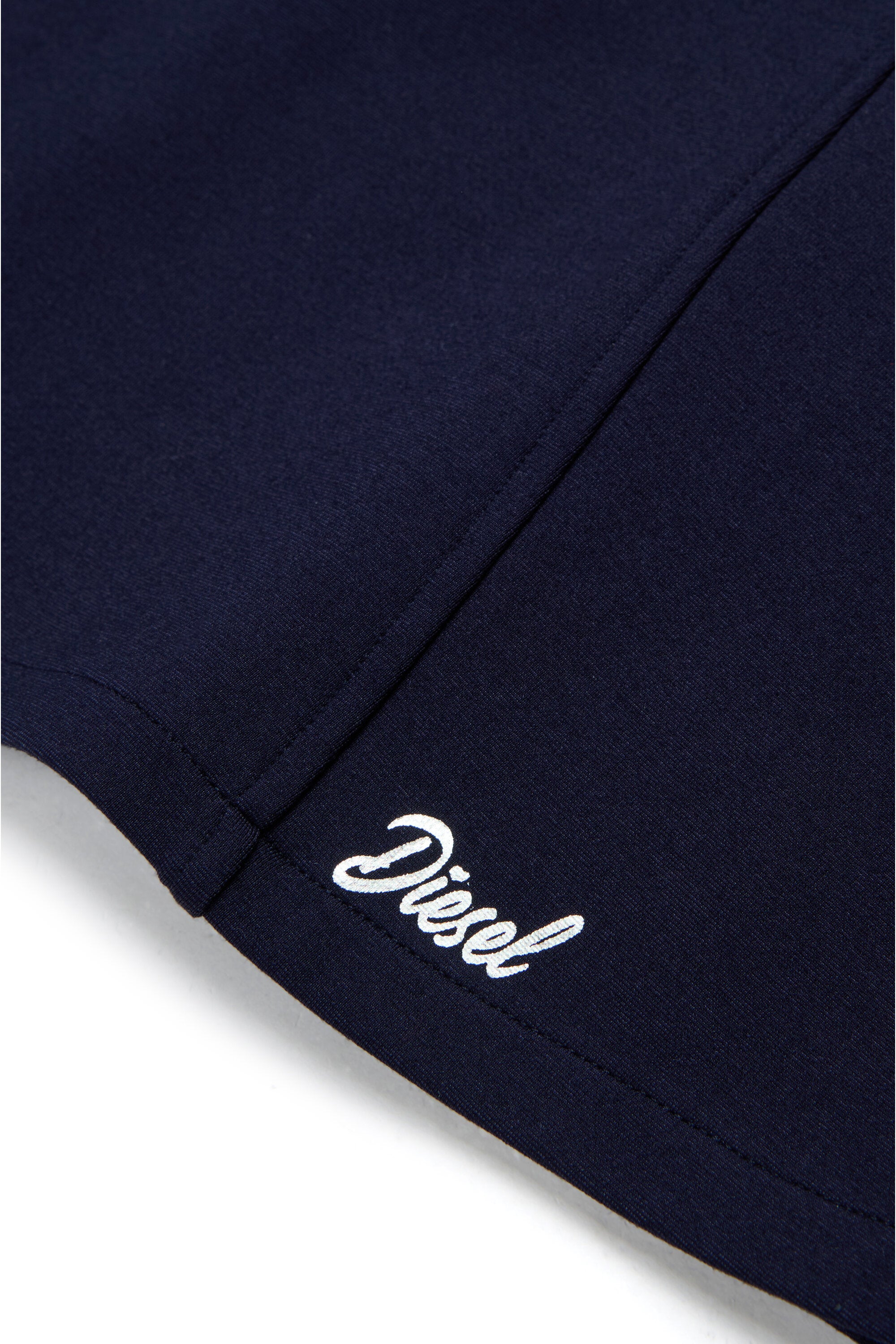 Sleeveless dress with logo