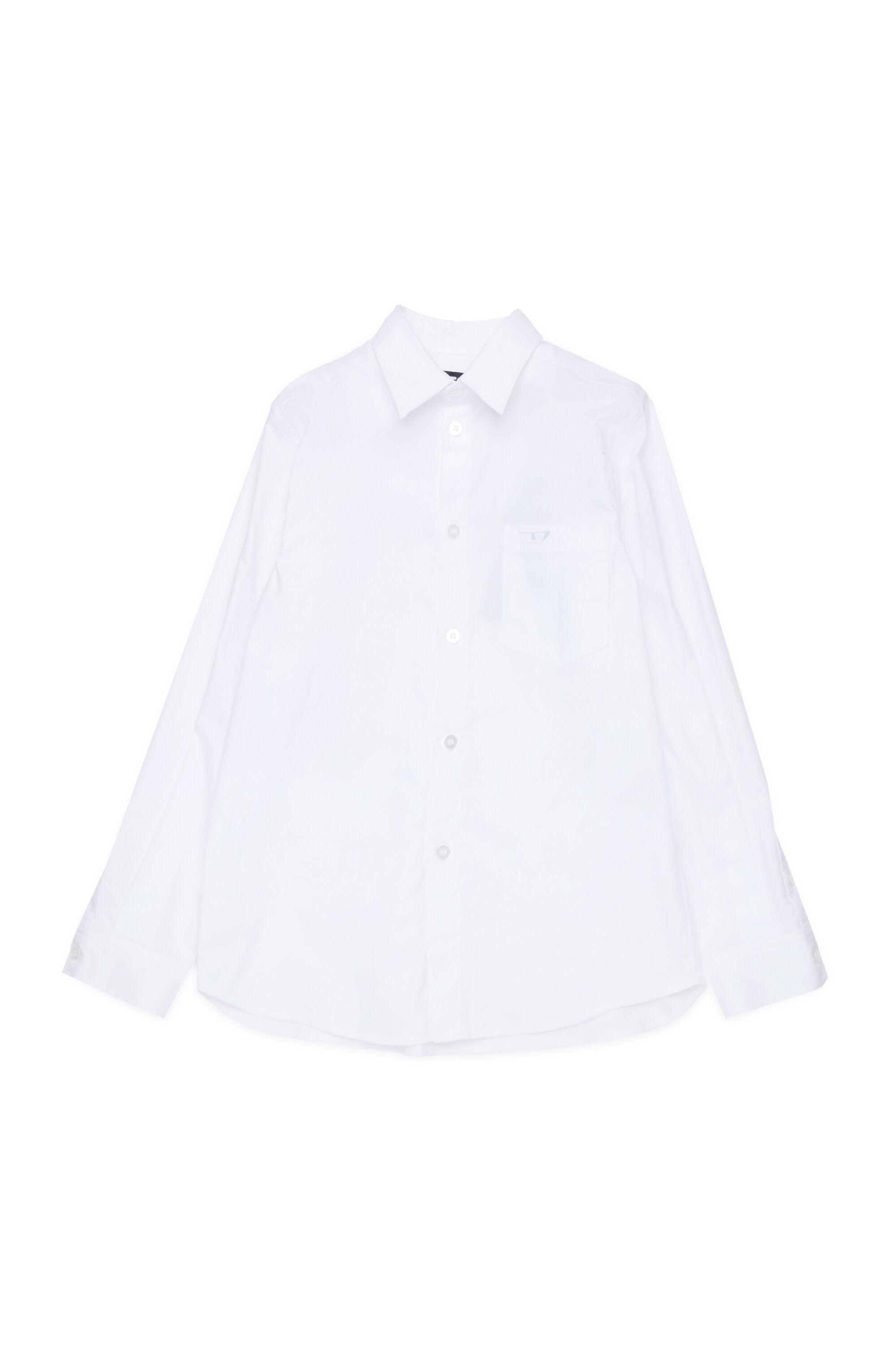 Long-sleeve shirt with logo