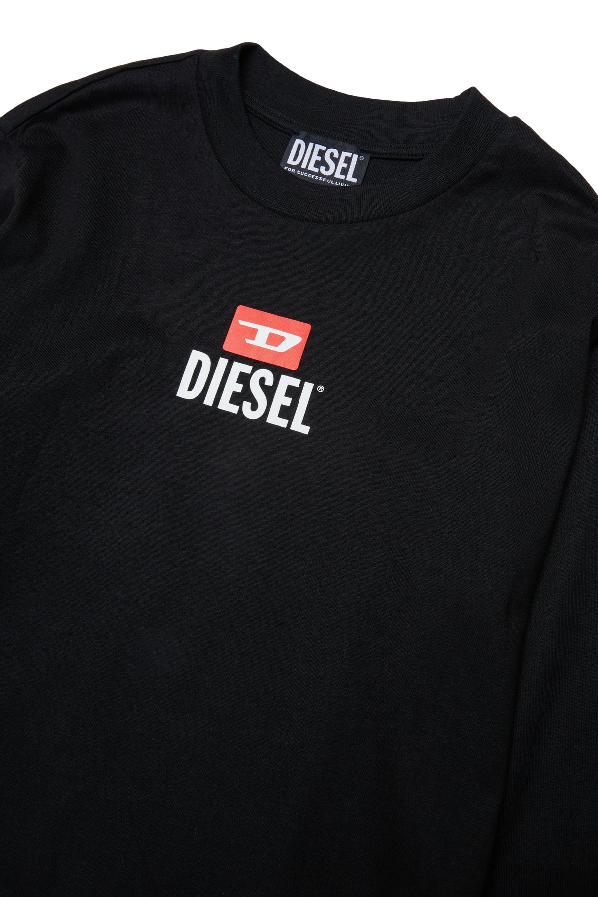 Camiseta de manga larga con logo