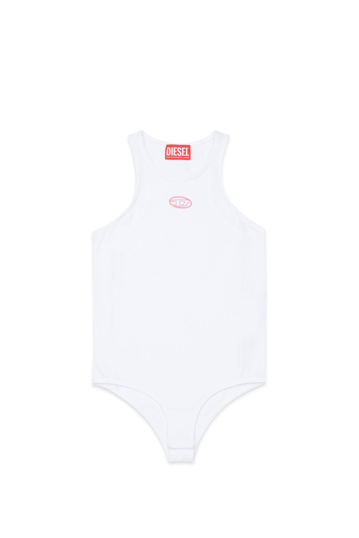 Body sin mangas con logo ovalado