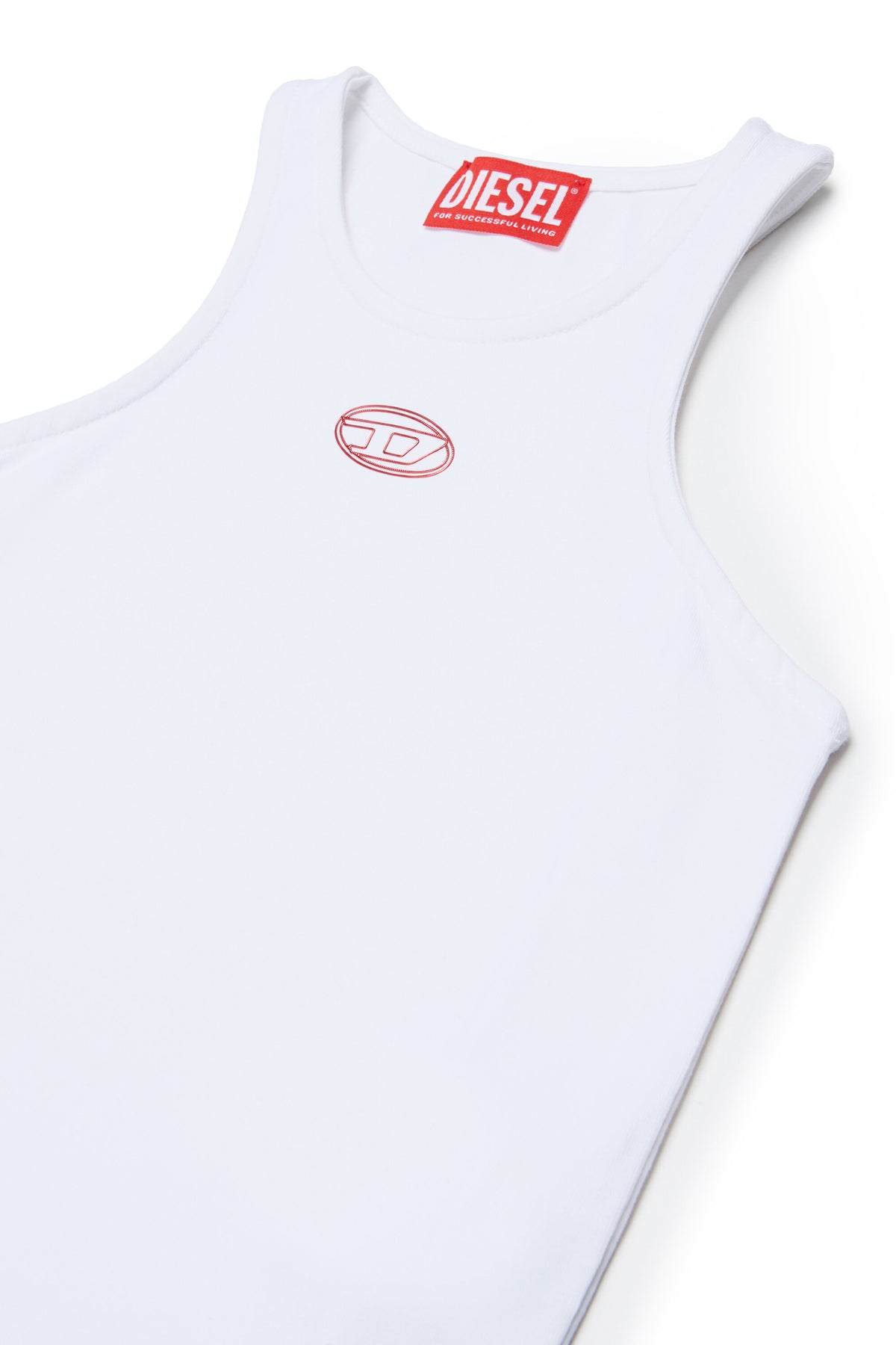 Body sin mangas con logo ovalado