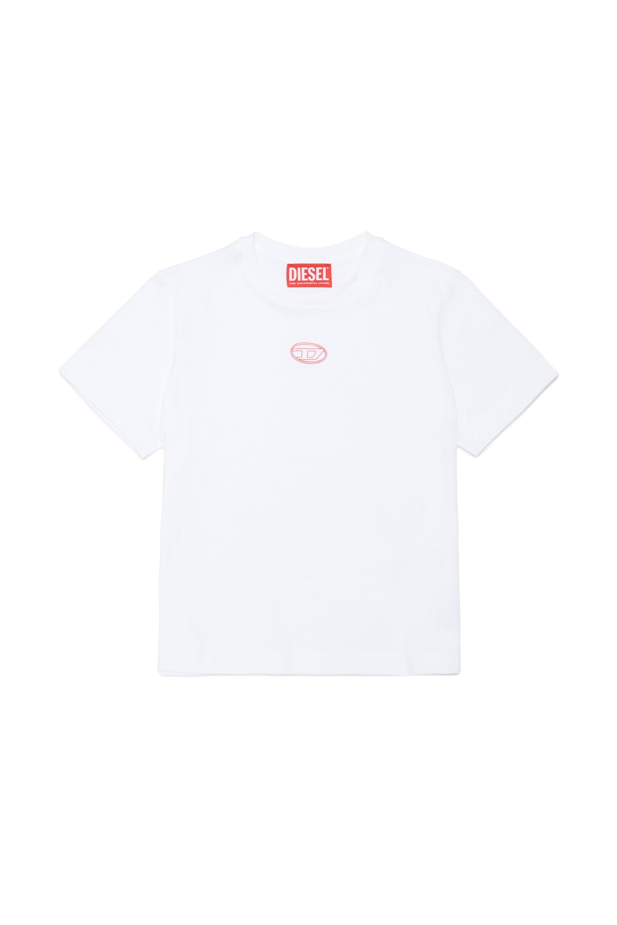 Camiseta con logo ovalado estampado