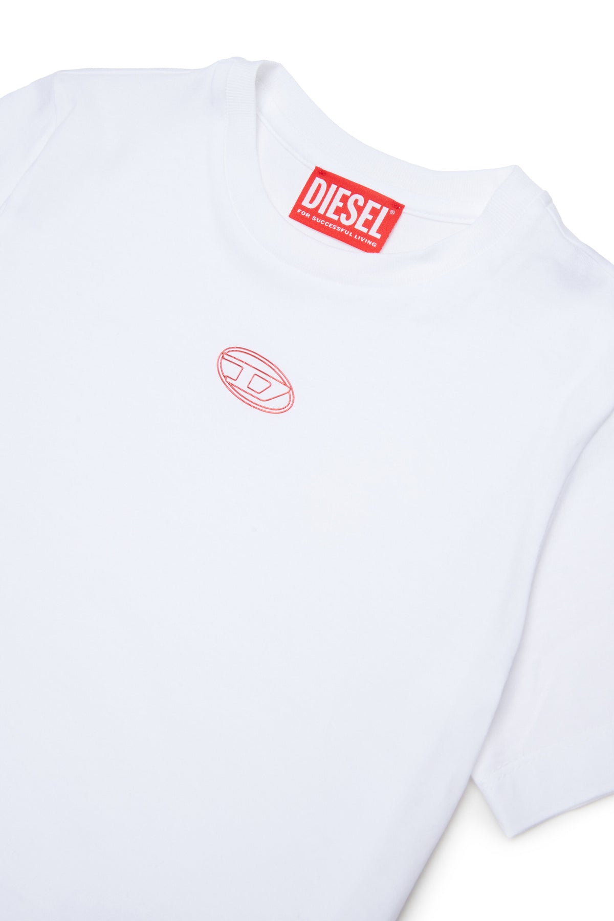 Camiseta con logo ovalado estampado